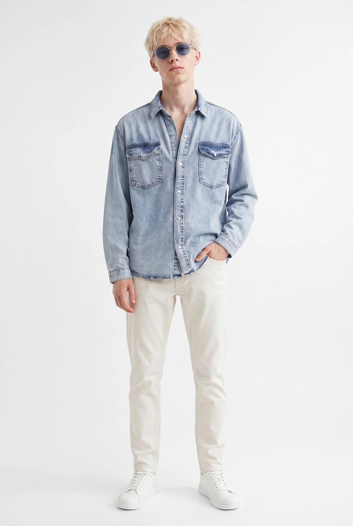 Men's Denim Shirt
