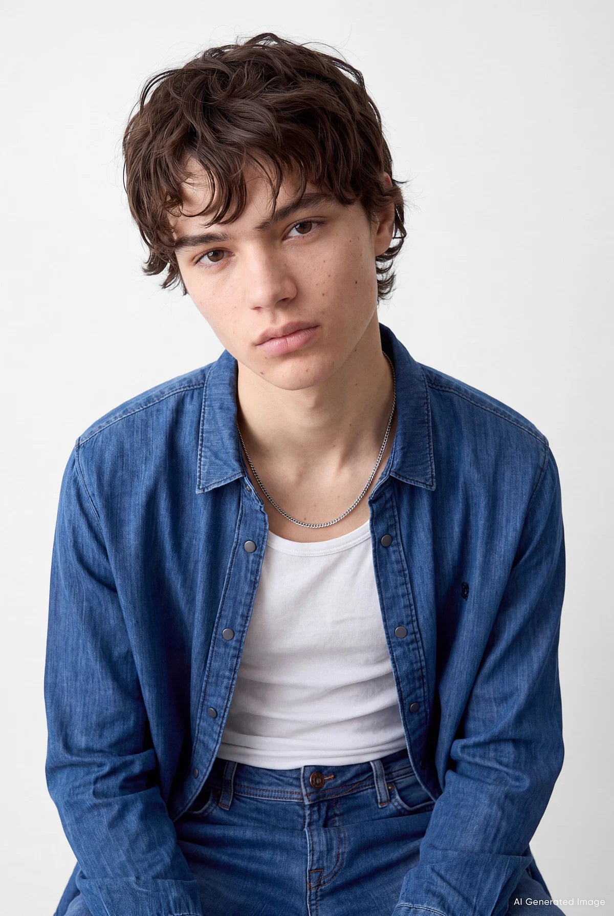 Men's Denim Shirt