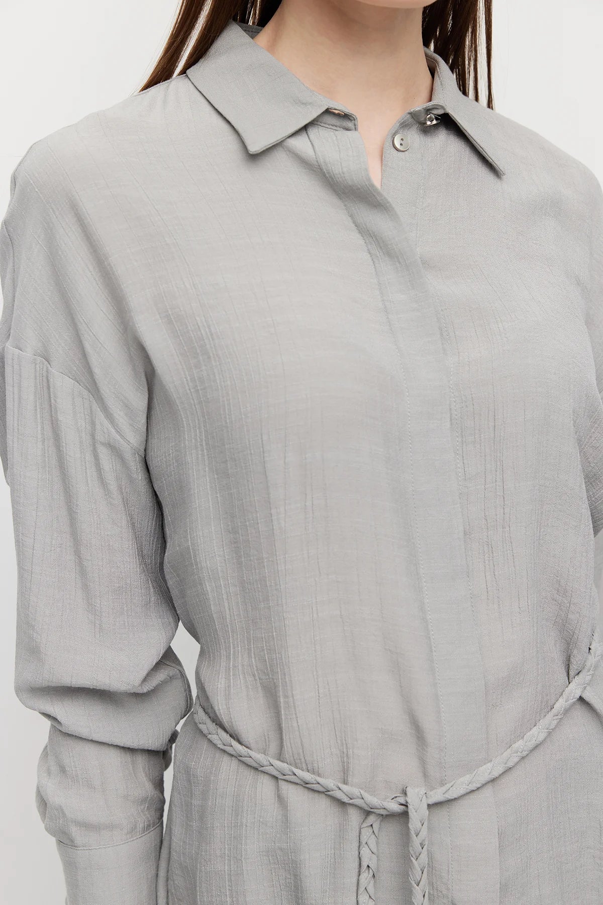 Women's Belted Shirt Tunic