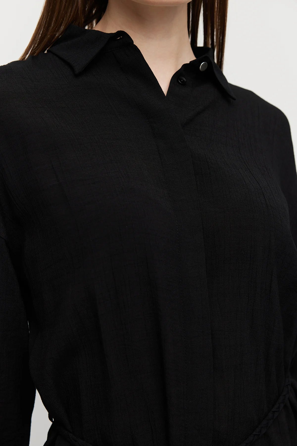 Women's Belted Shirt Tunic