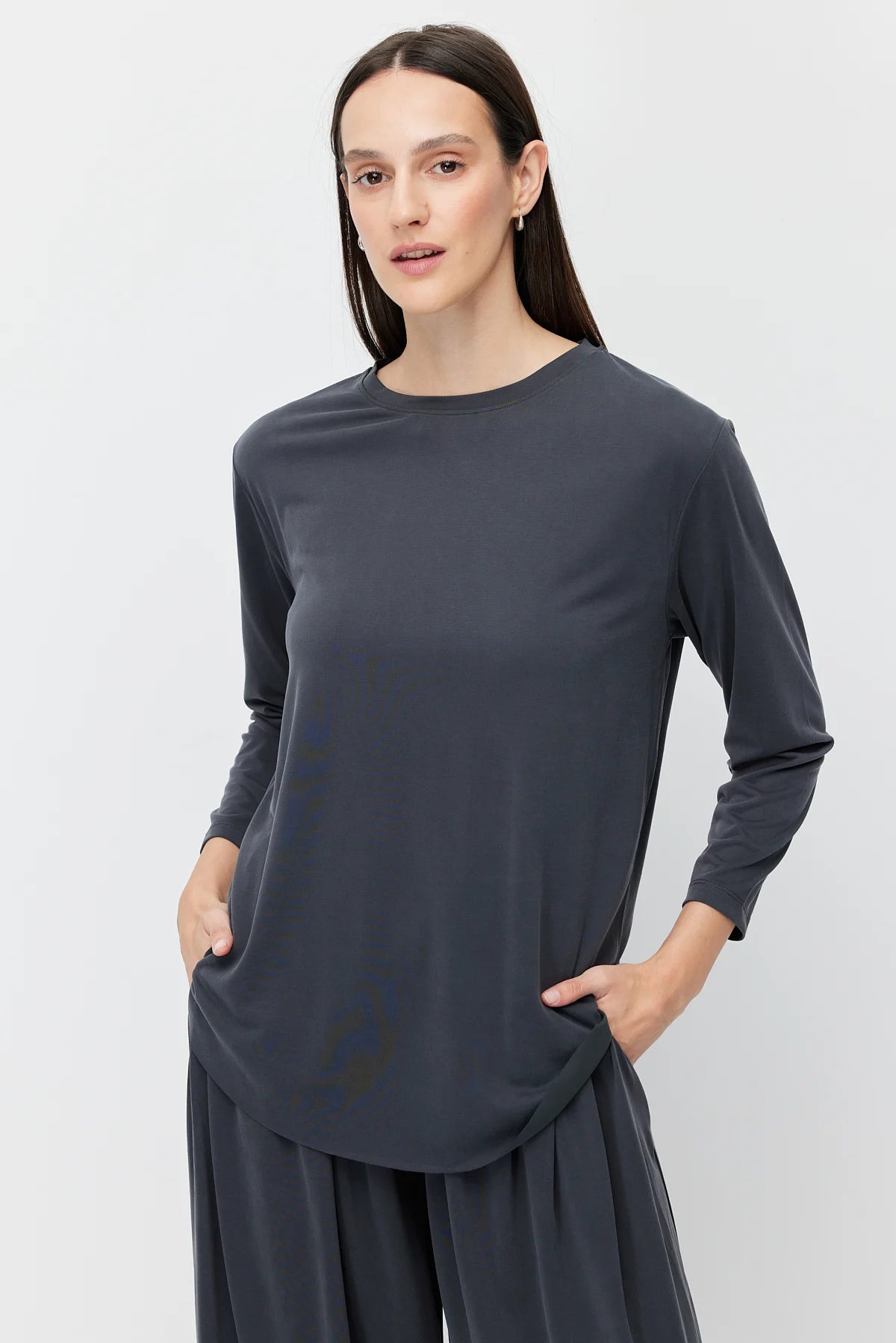 Women's Oval Cut Blouse