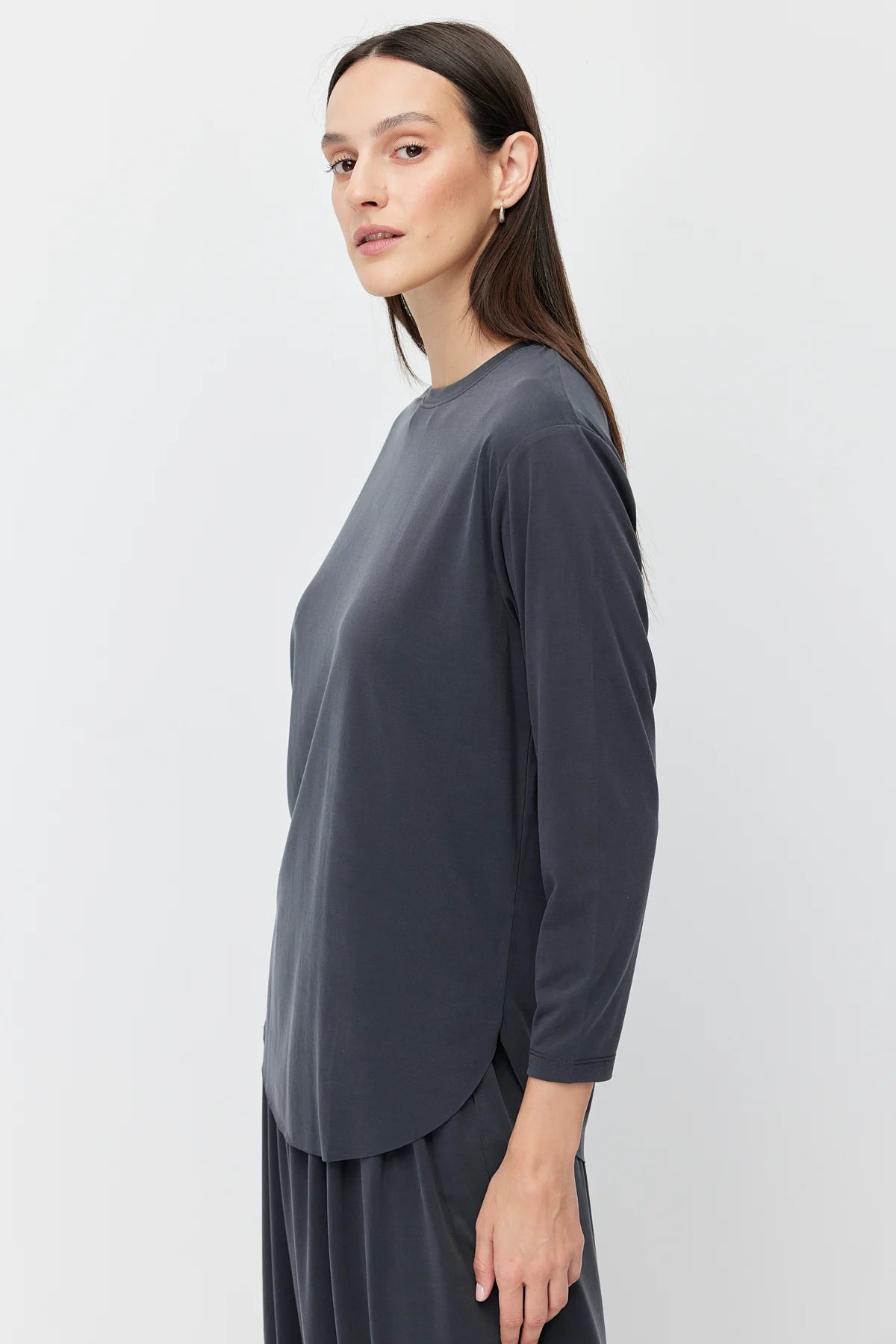 Women's Oval Cut Blouse