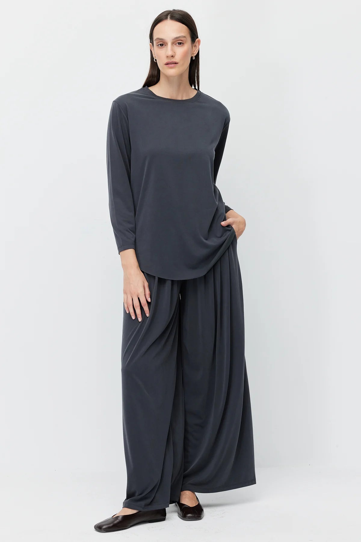 Women's Oval Cut Blouse