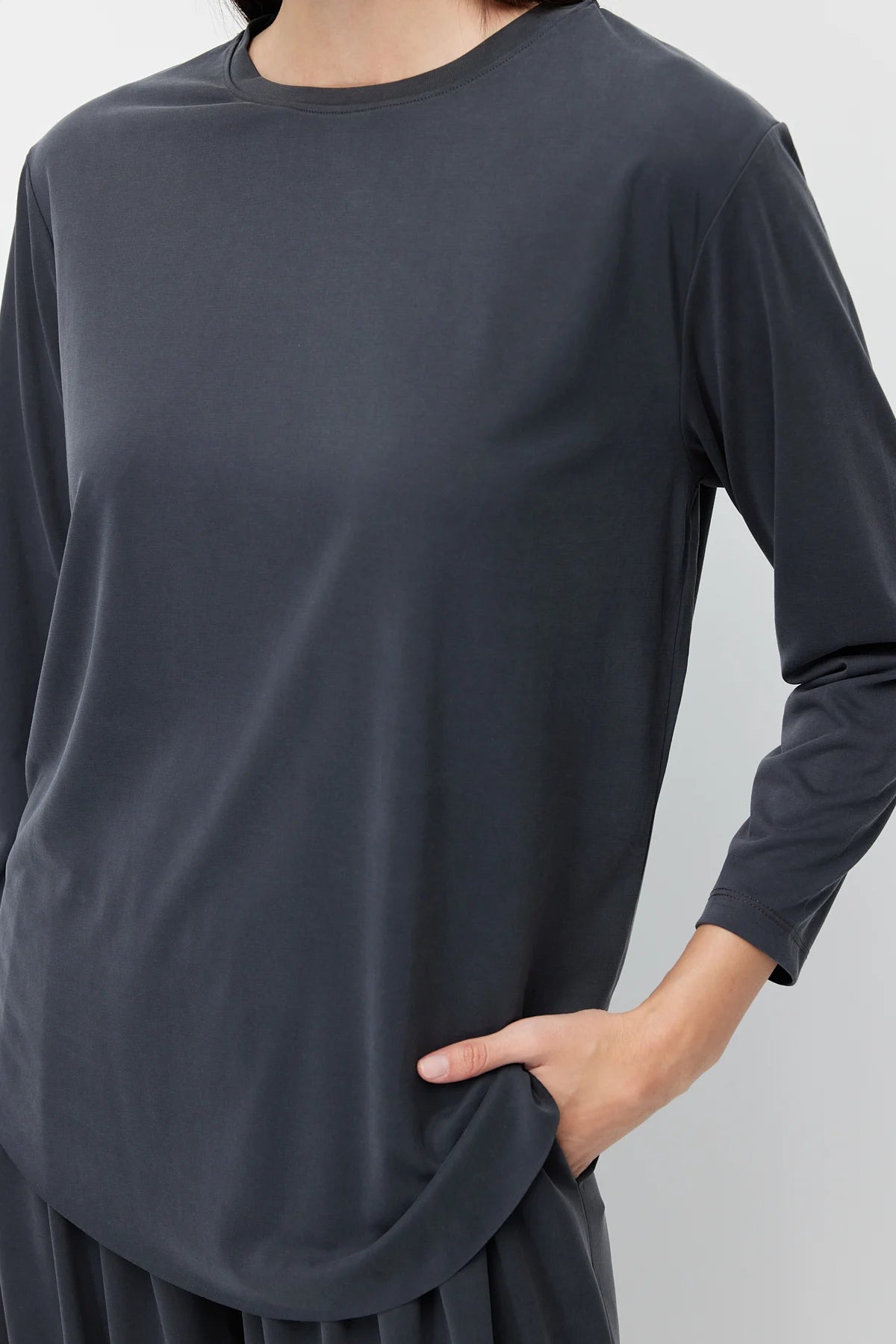 Women's Oval Cut Blouse
