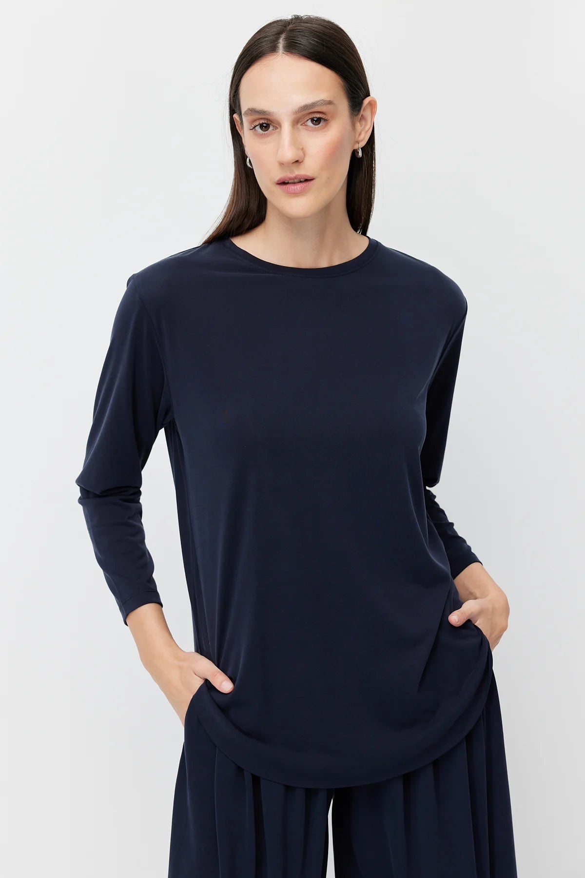 Women's Oval Cut Blouse