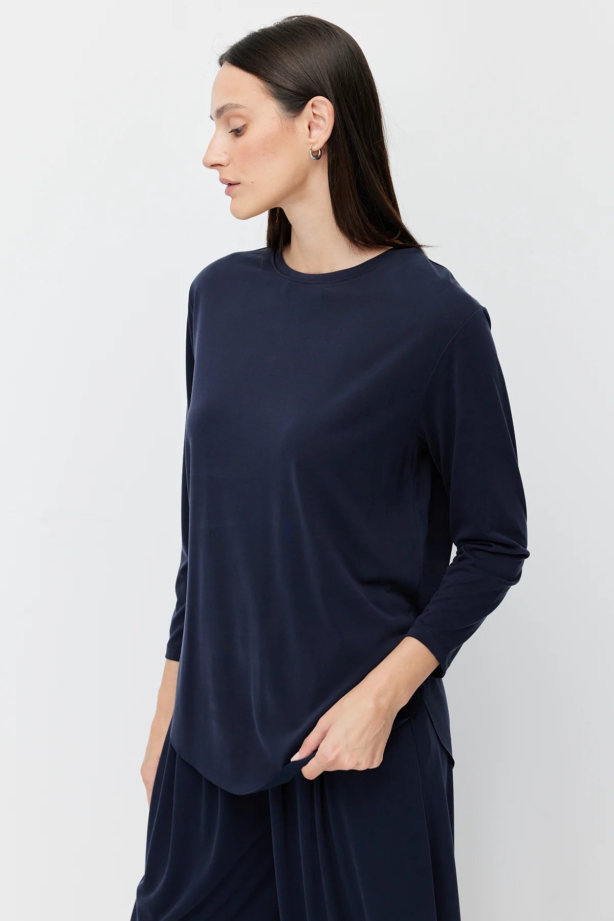 Women's Oval Cut Blouse