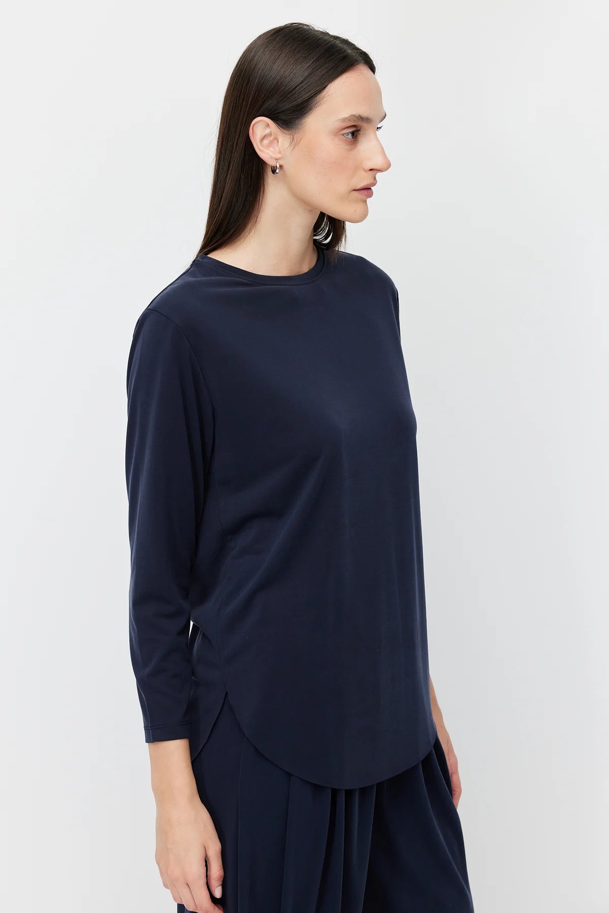 Women's Oval Cut Blouse