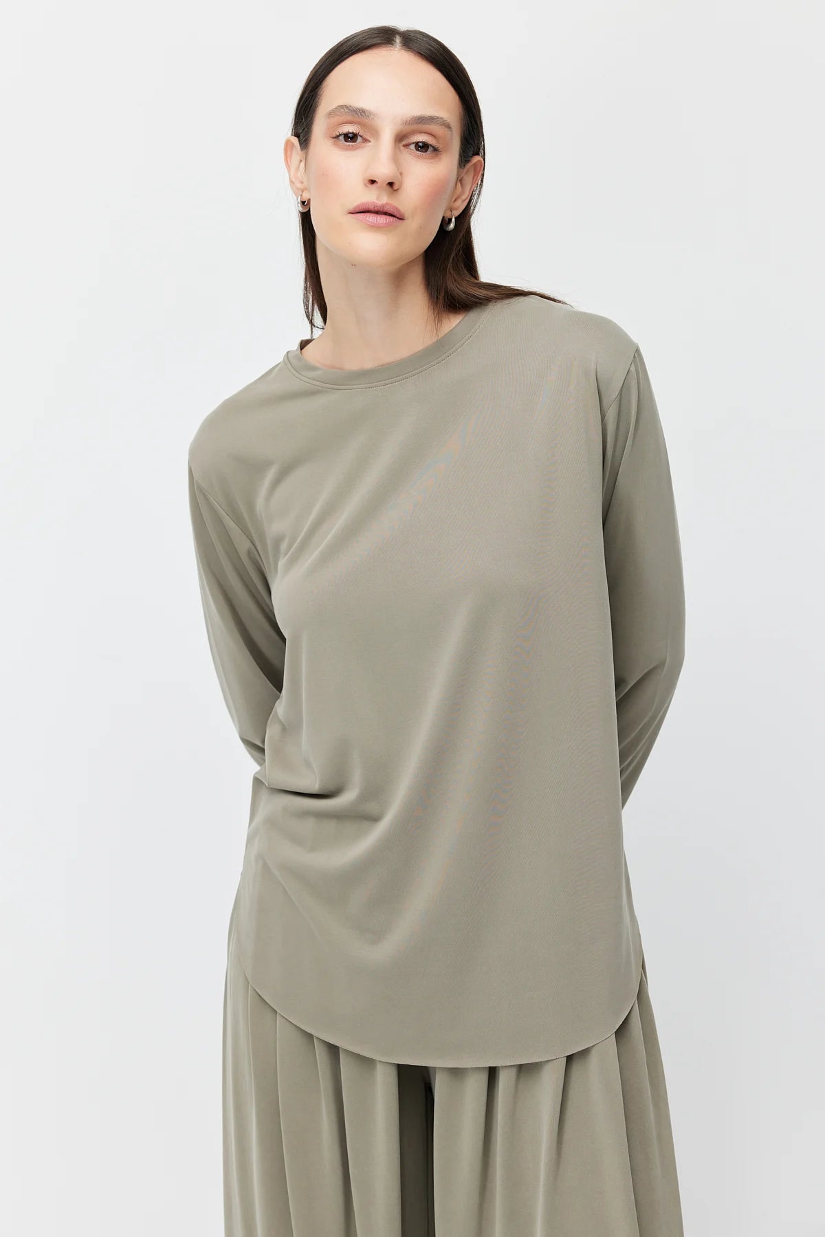 Women's Oval Cut Blouse