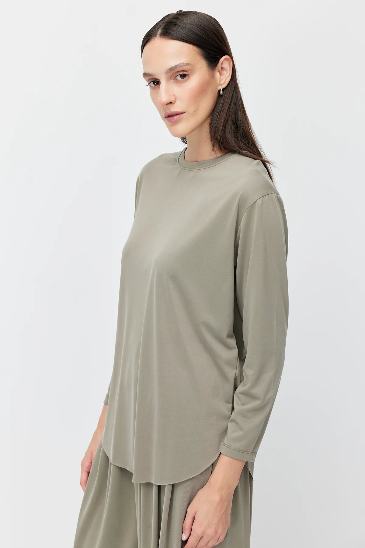 Women's Oval Cut Blouse