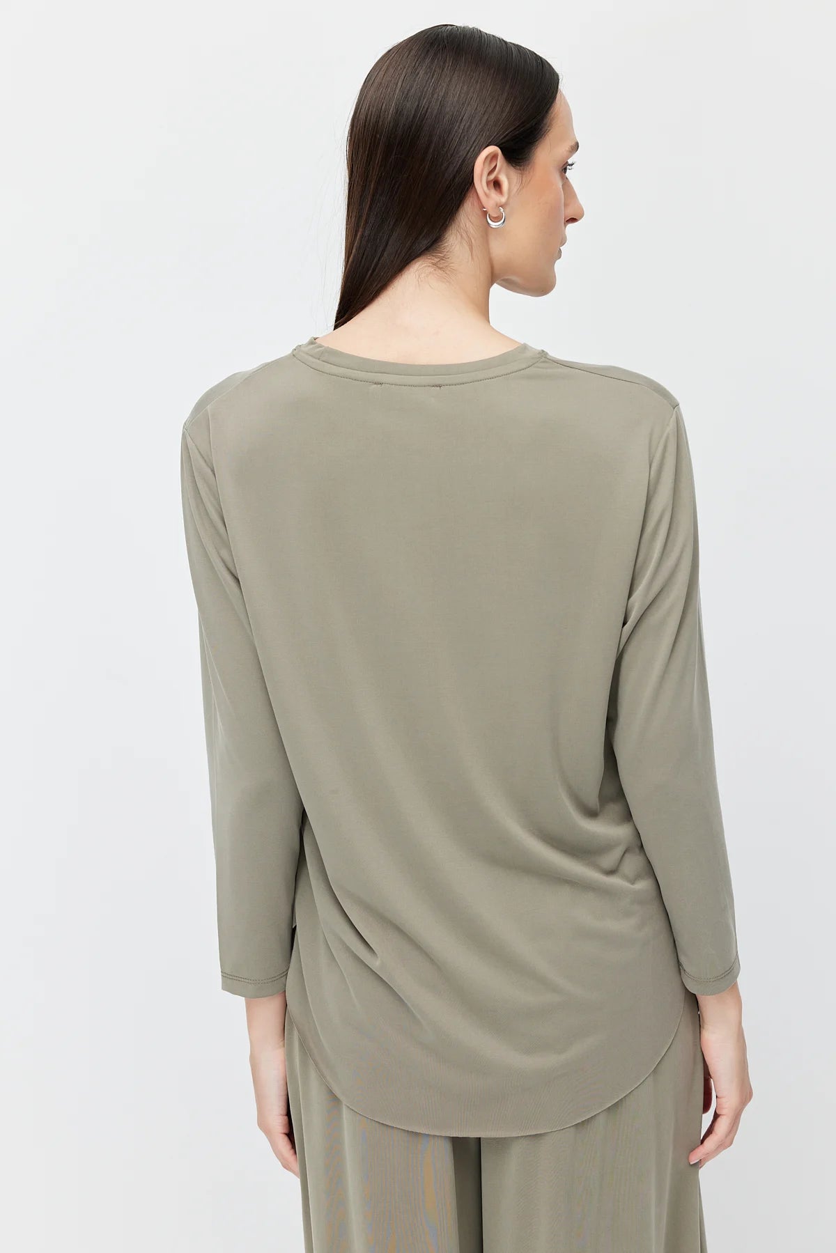 Women's Oval Cut Blouse
