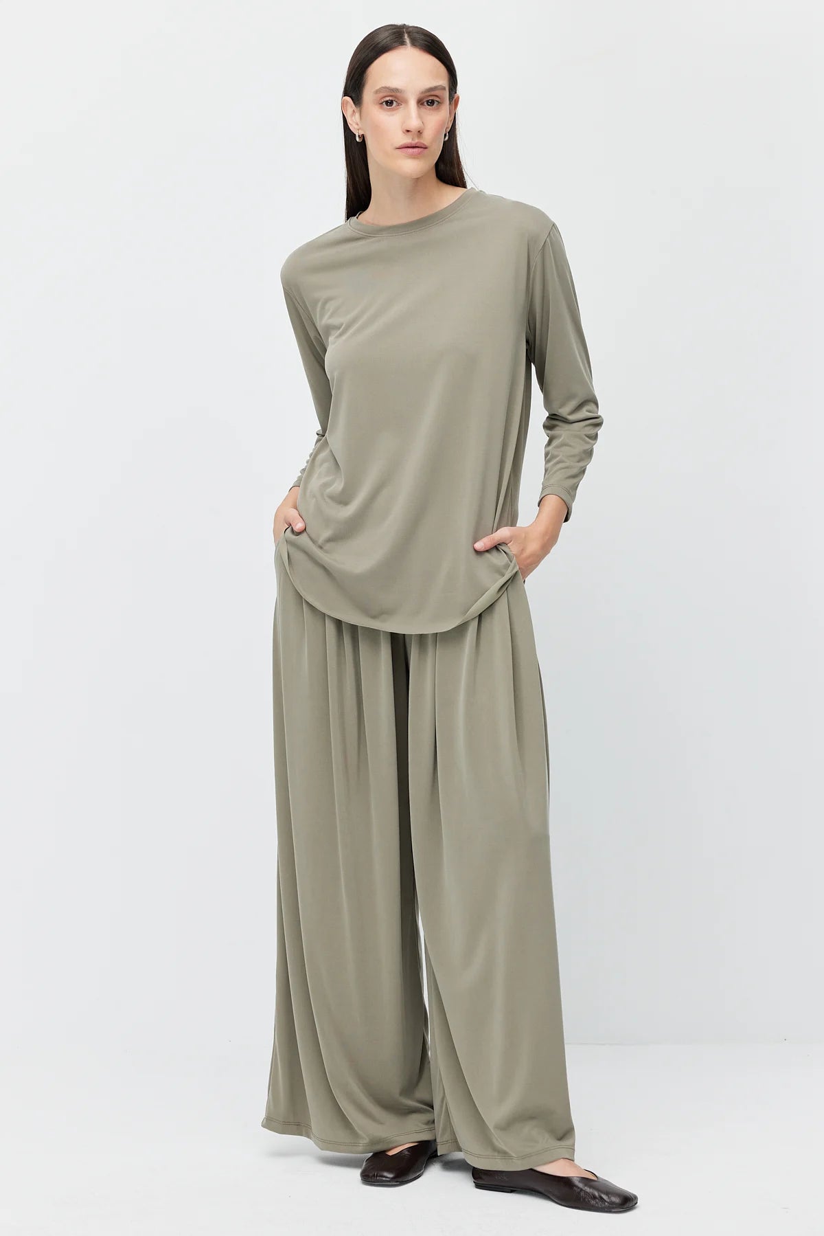 Women's Oval Cut Blouse