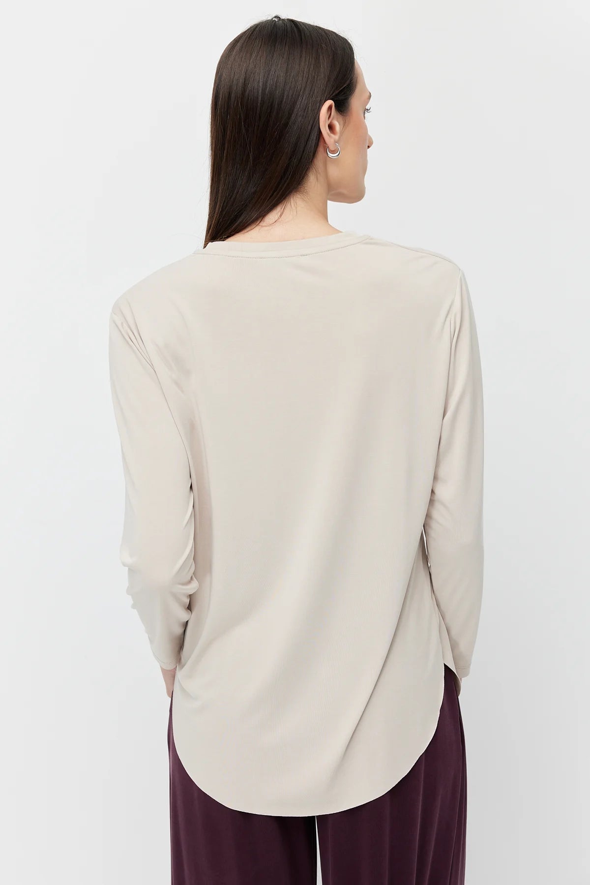 Women's Oval Cut Blouse
