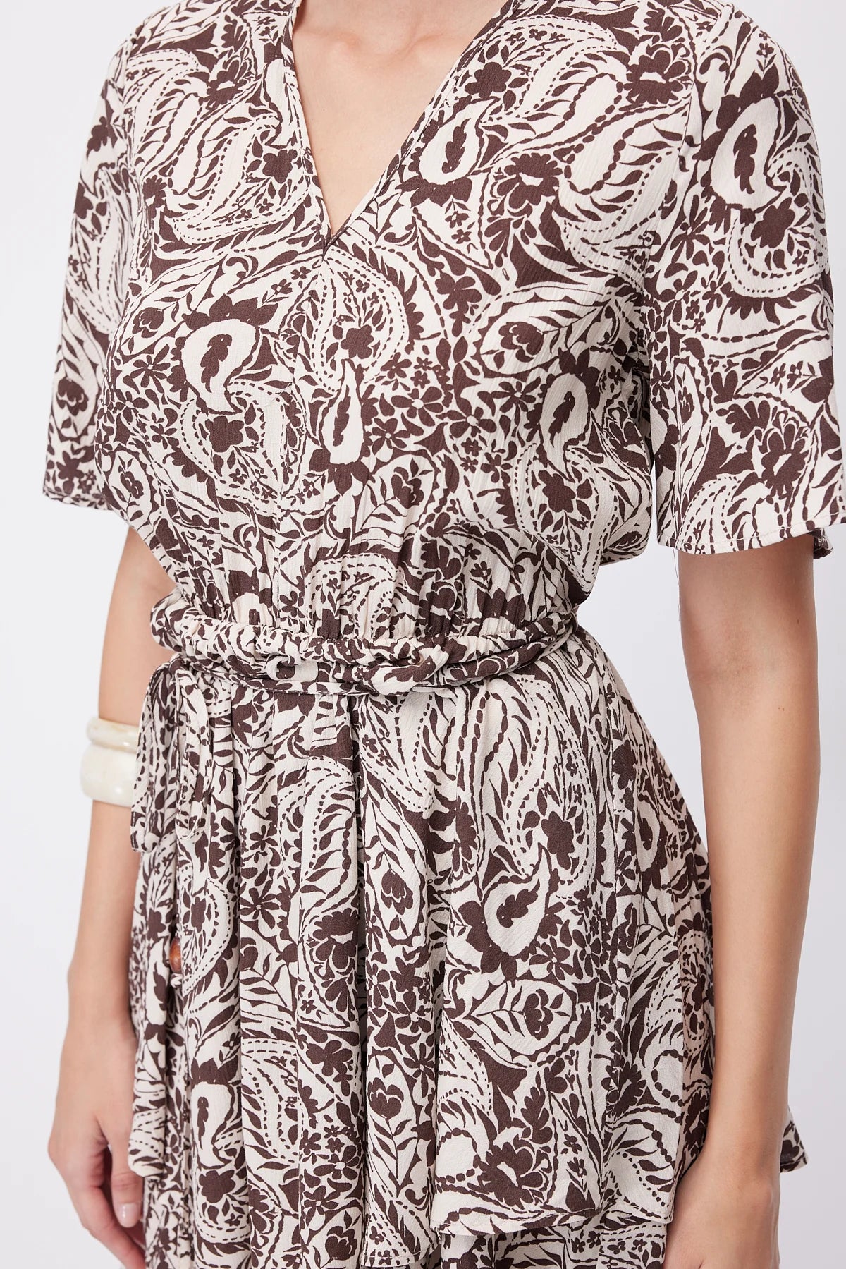 Women's Patterned Mini Dress