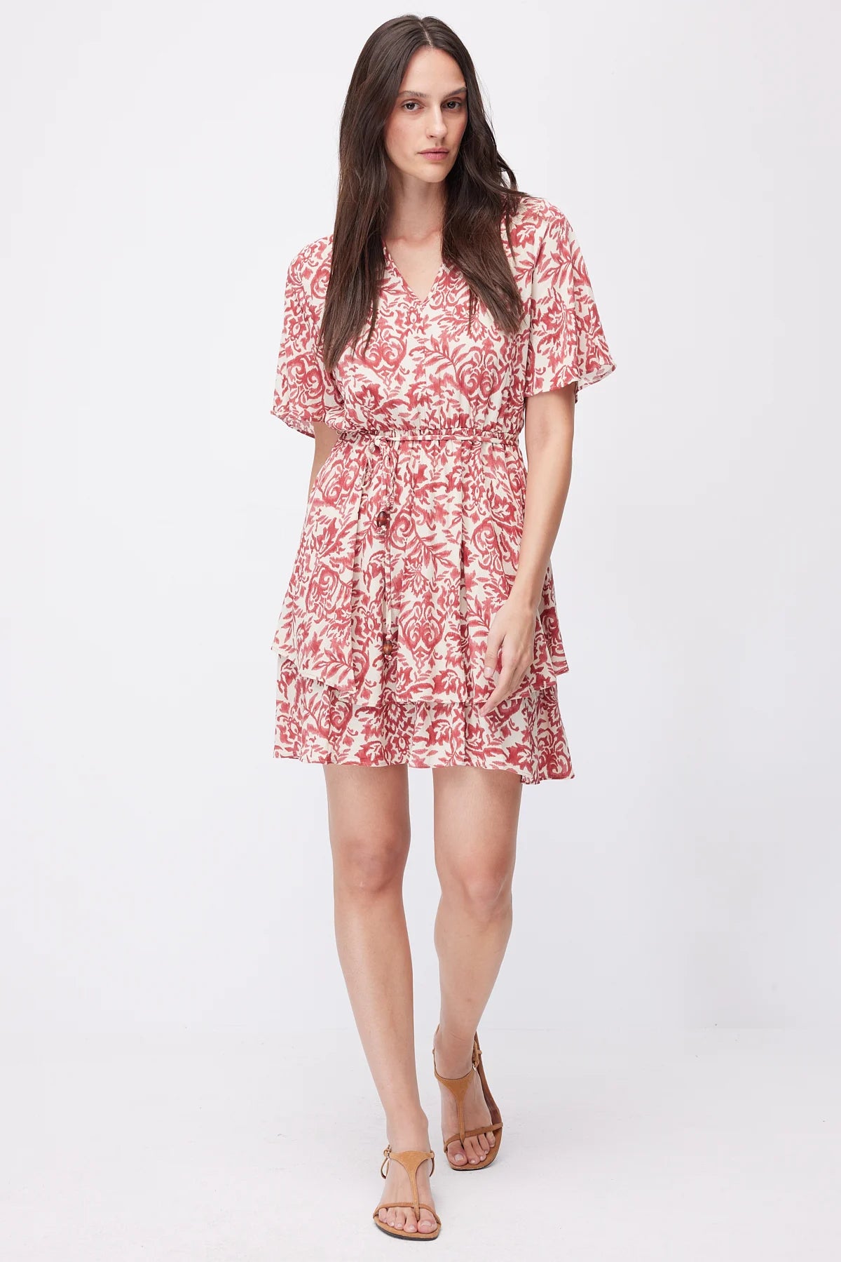 Women's Patterned Mini Dress