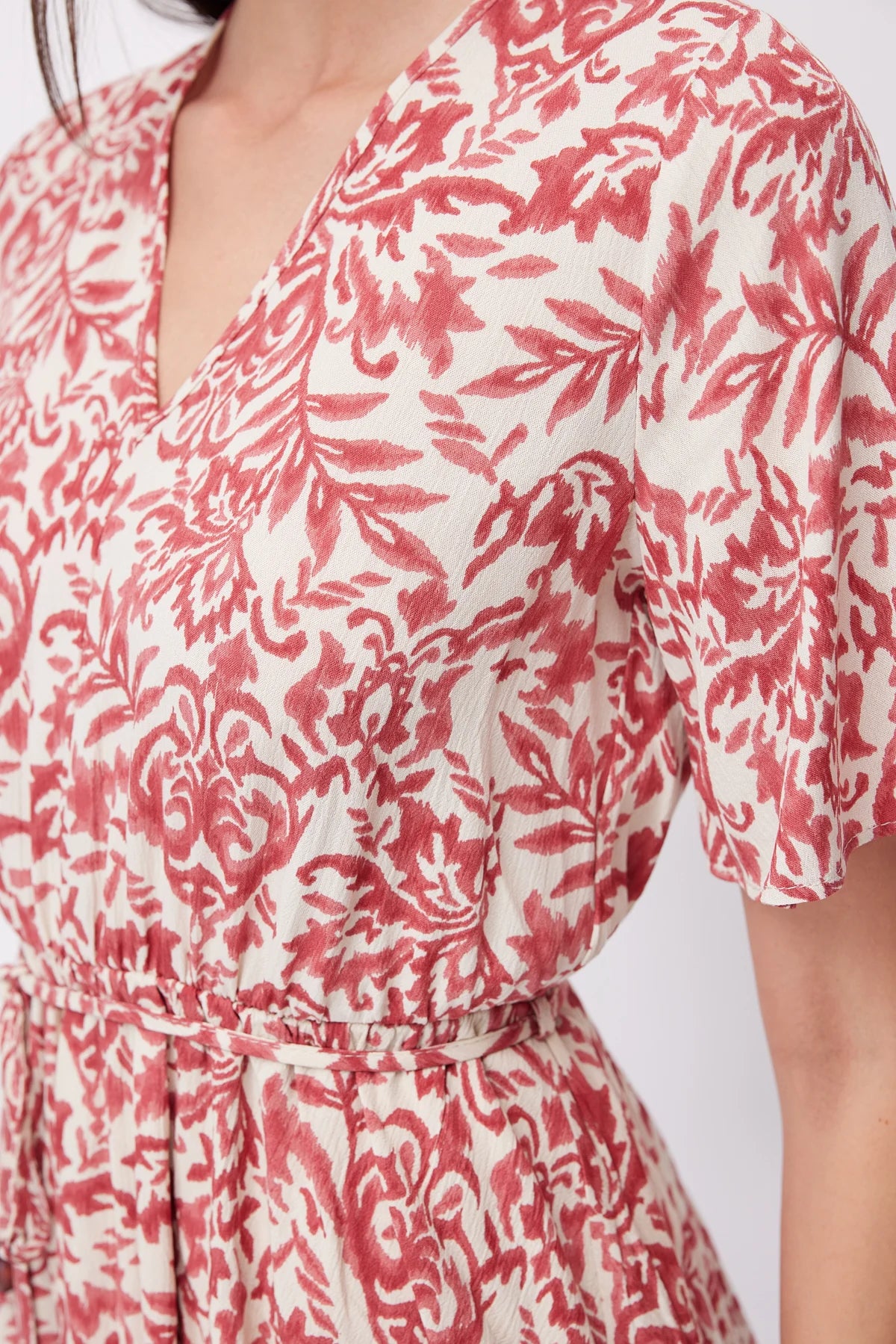 Women's Patterned Mini Dress