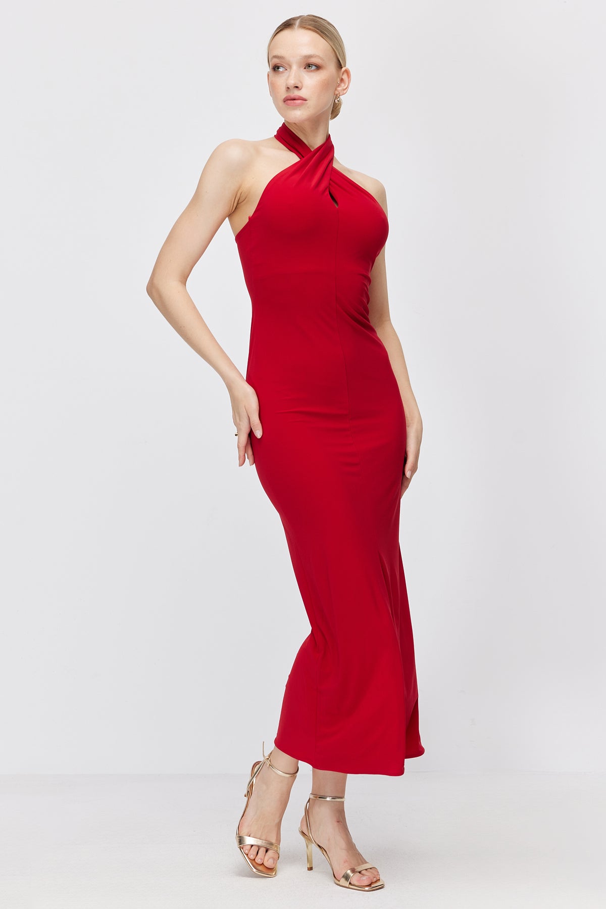 Women's Halter Neck Dress
