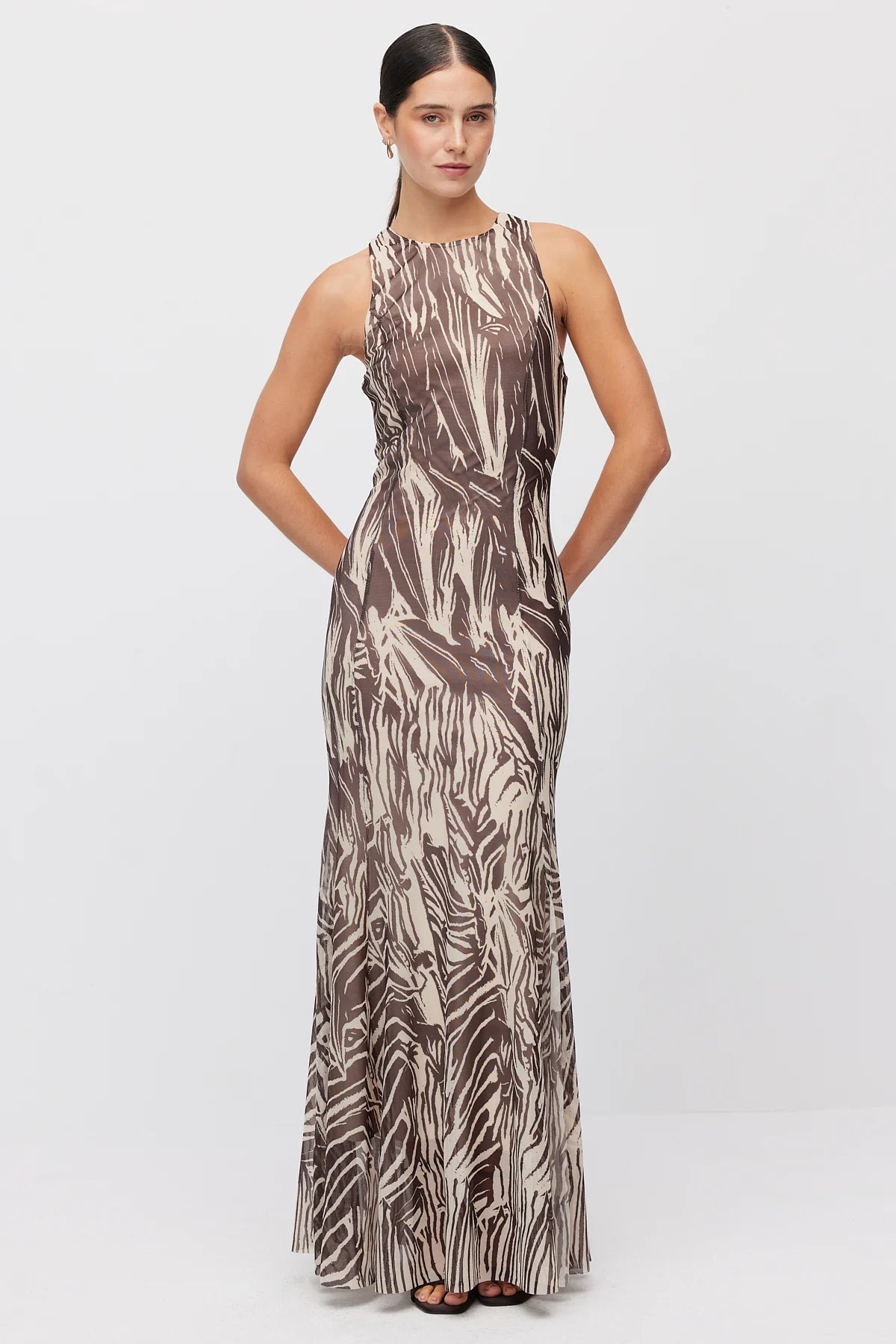 Women's Patterned Maxi Dress