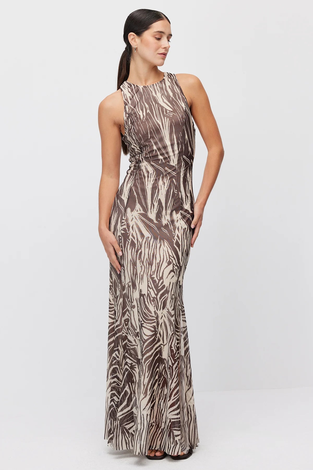 Women's Patterned Maxi Dress