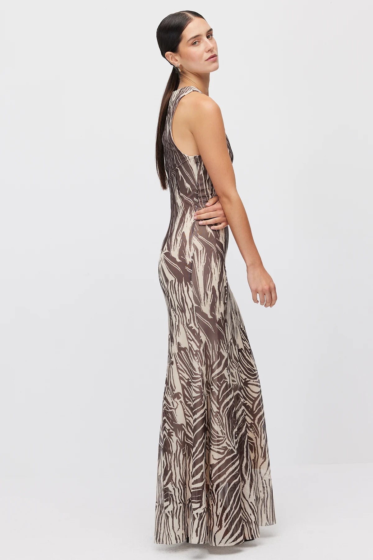 Women's Patterned Maxi Dress