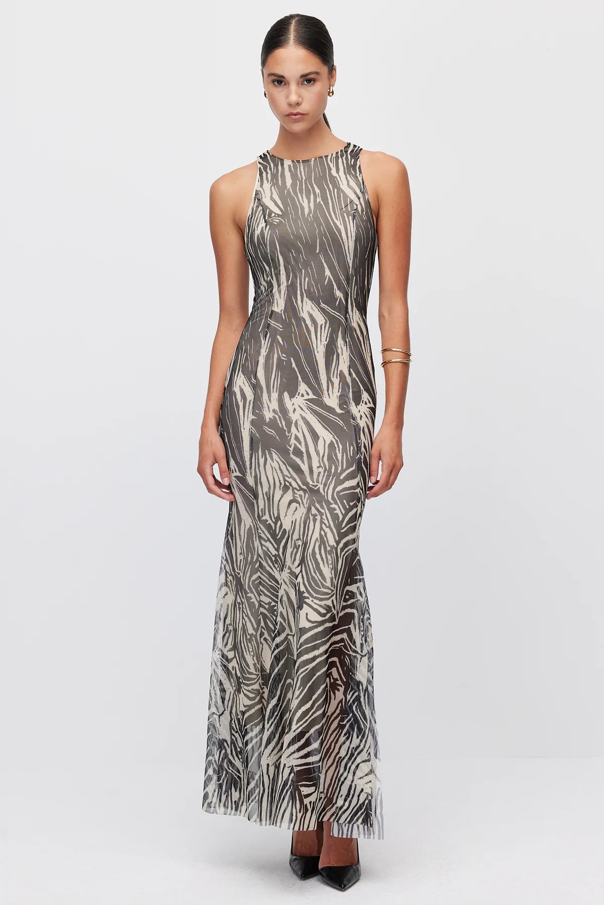 Women's Patterned Maxi Dress