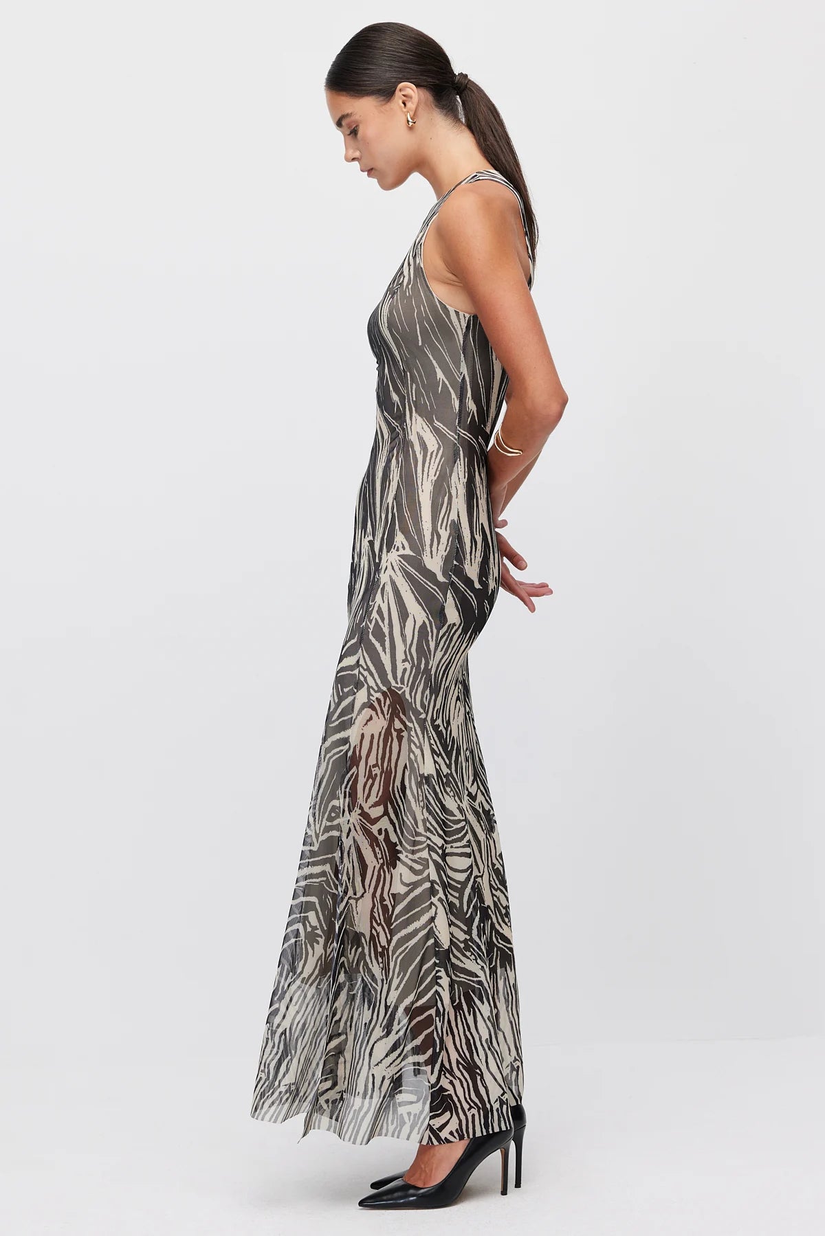 Women's Patterned Maxi Dress