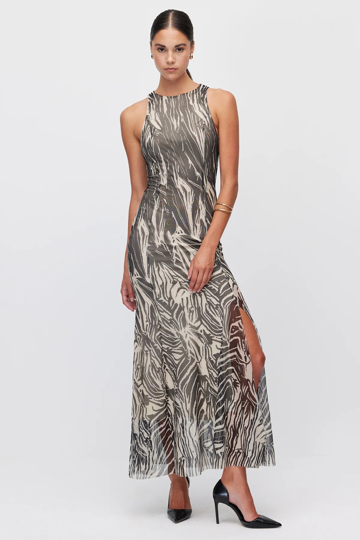 Women's Patterned Maxi Dress
