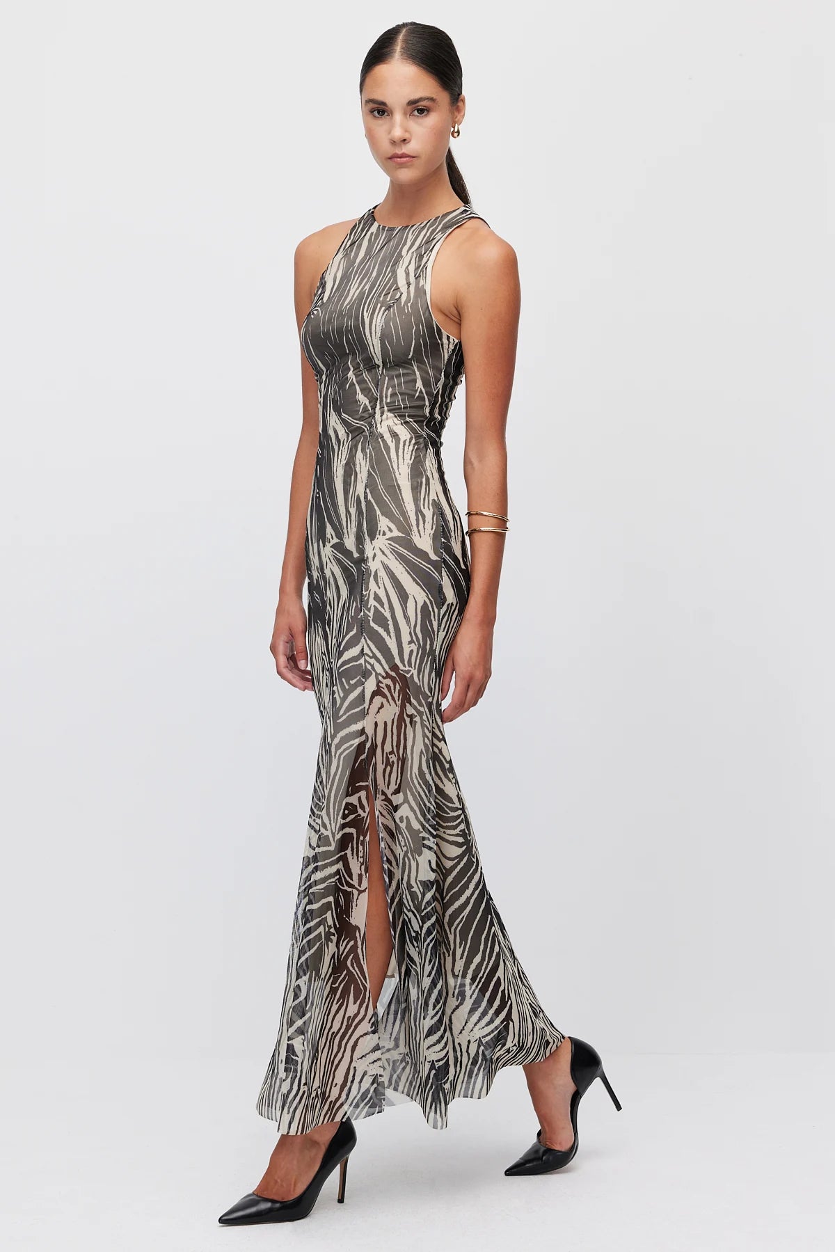 Women's Patterned Maxi Dress