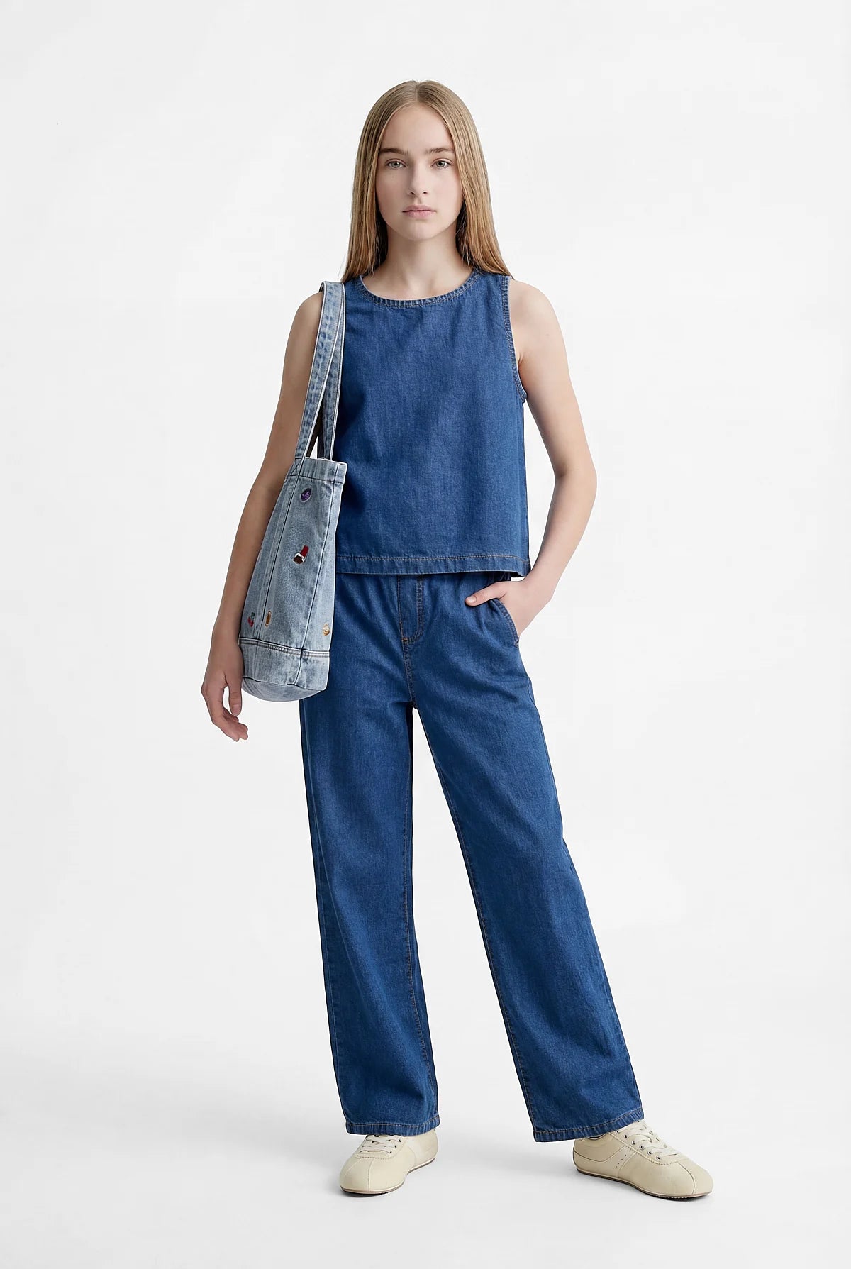 Girls' Sleeveless 2-Piece Set
