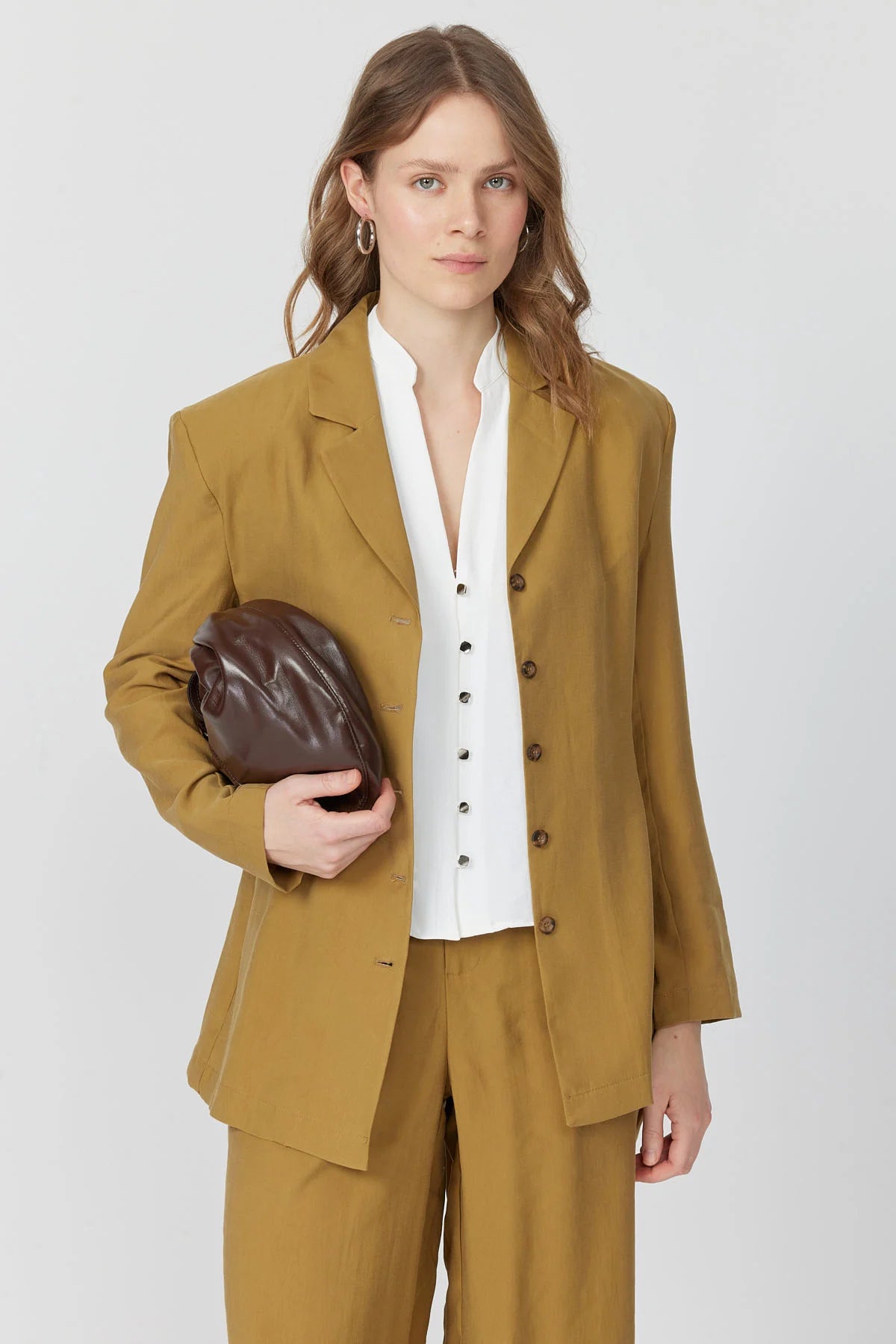 Women's Jacket with Tie Detail