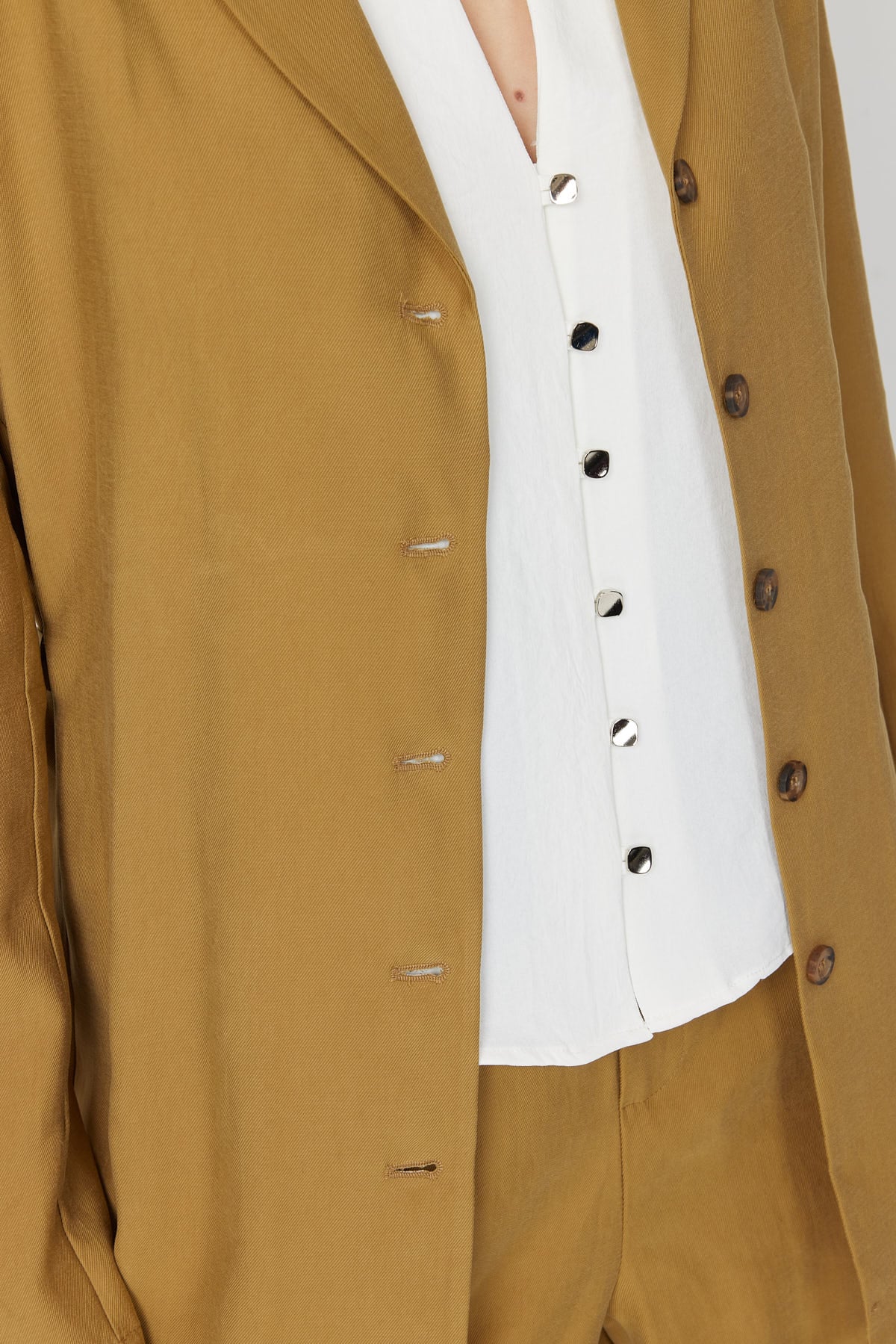 Women's Jacket with Tie Detail