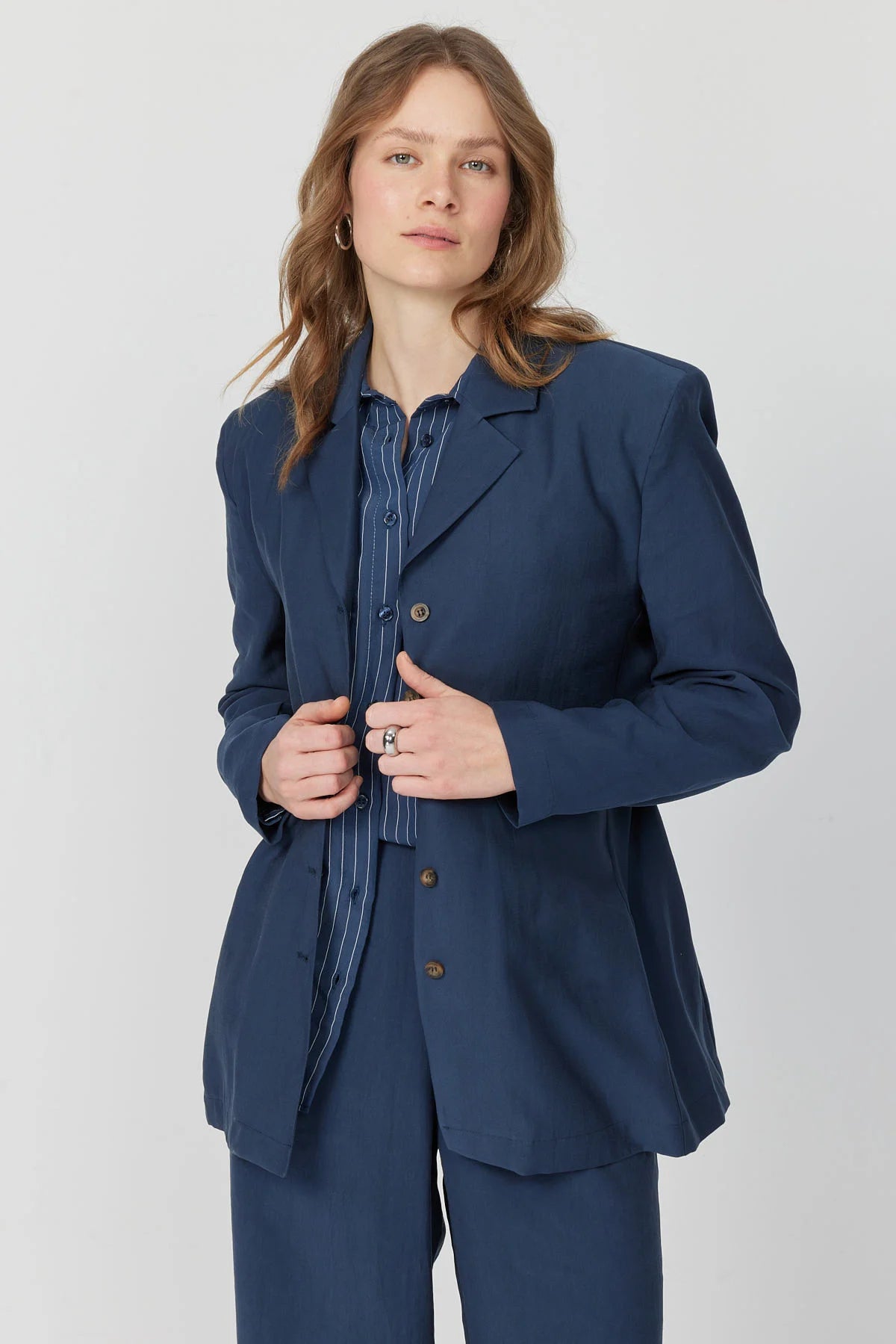 Women's Jacket with Tie Detail