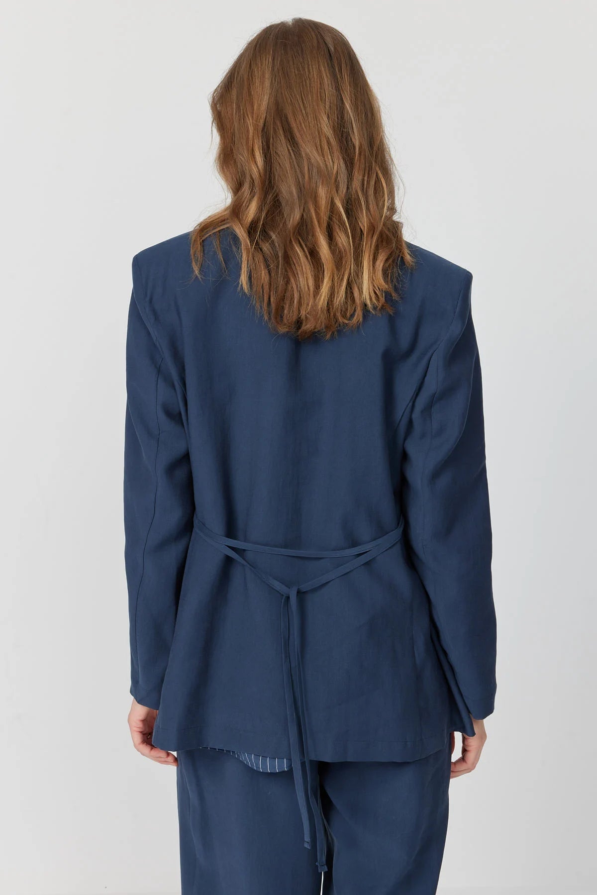 Women's Jacket with Tie Detail