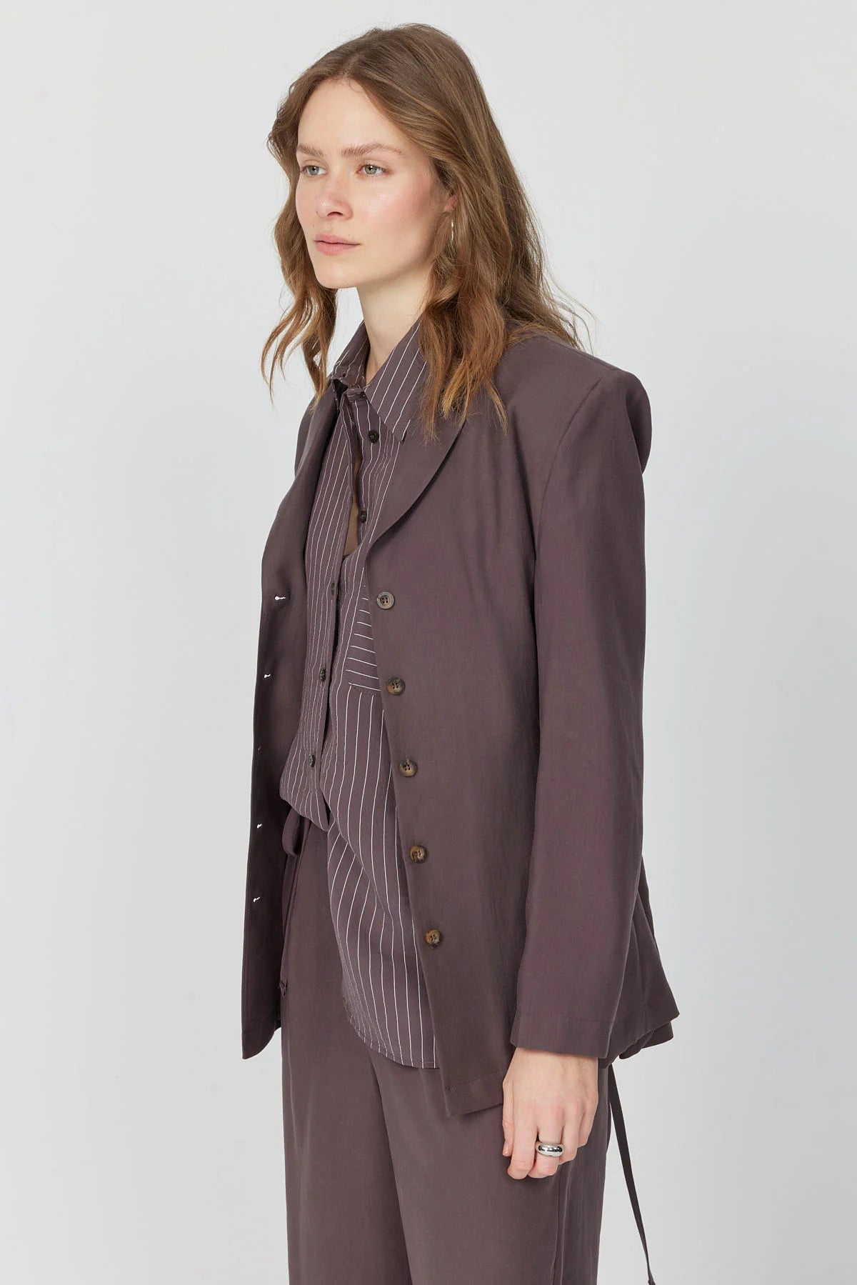 Women's Jacket with Tie Detail
