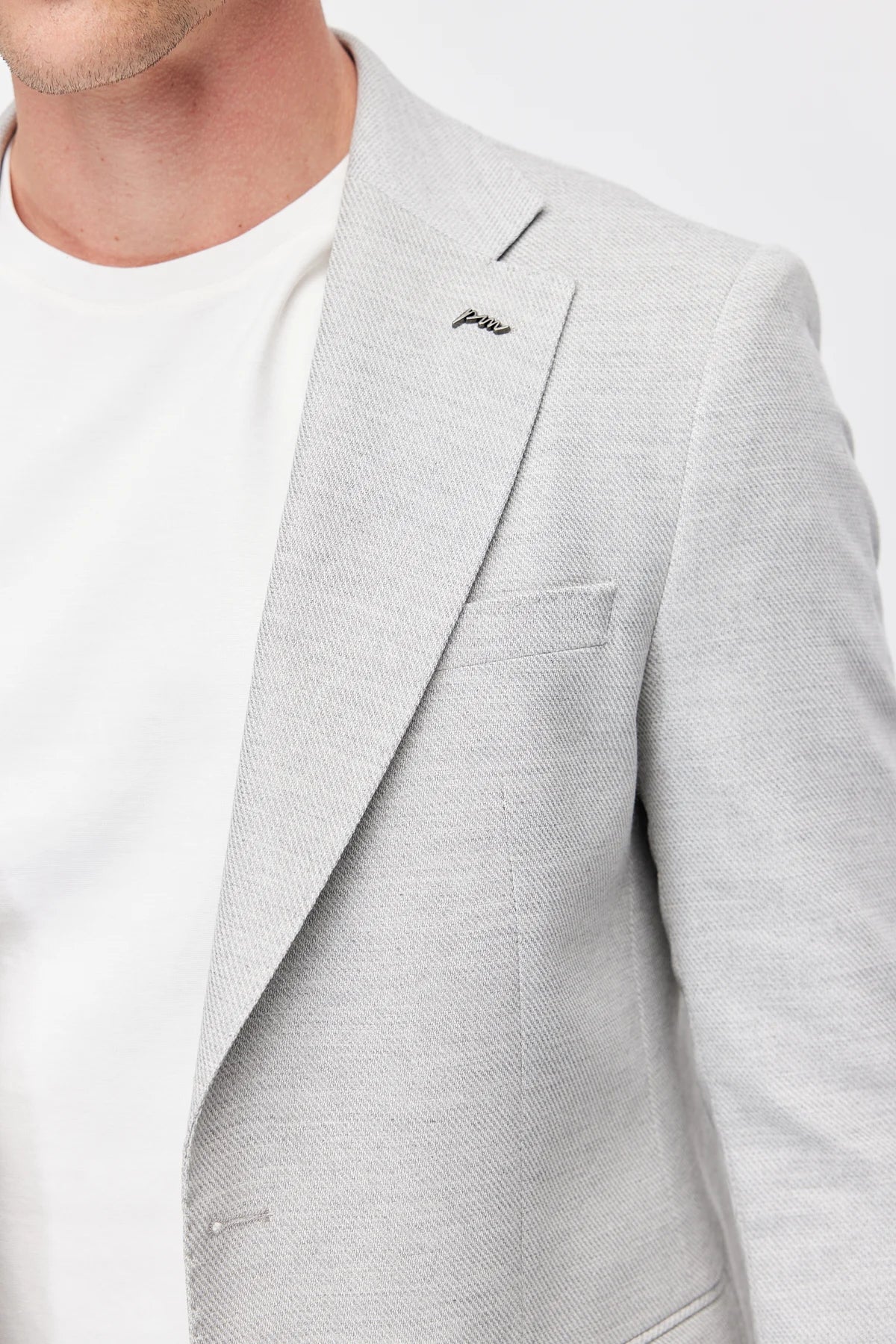 Men's Two-Button Mono-Collar Jacket
