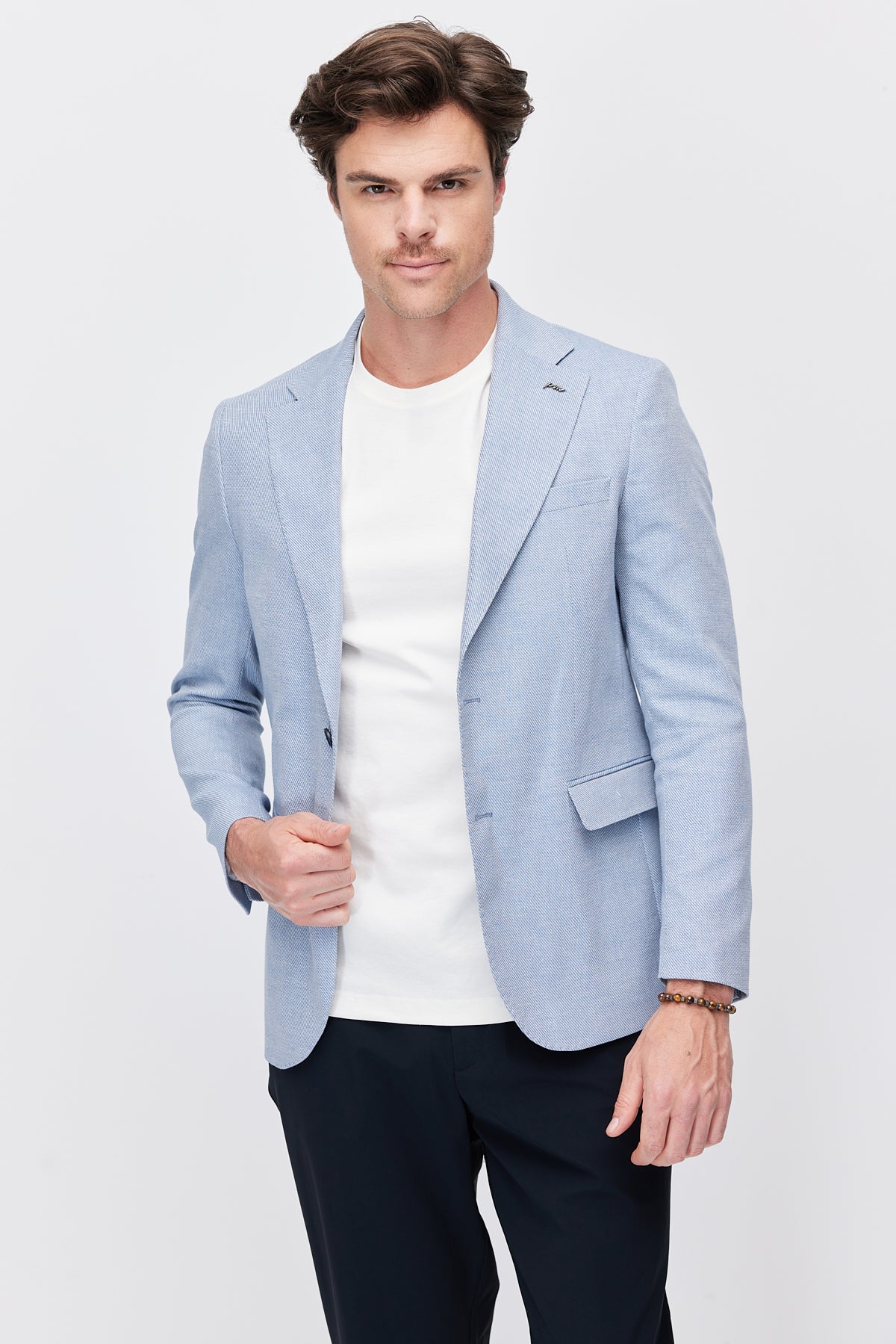 Men's Two-Button Mono-Collar Jacket