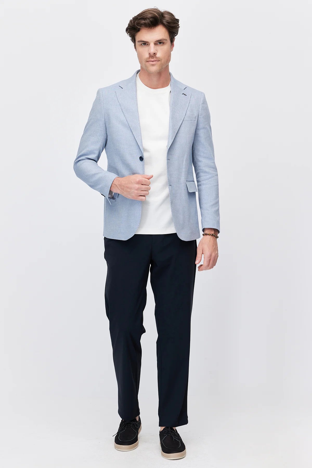 Men's Two-Button Mono-Collar Jacket