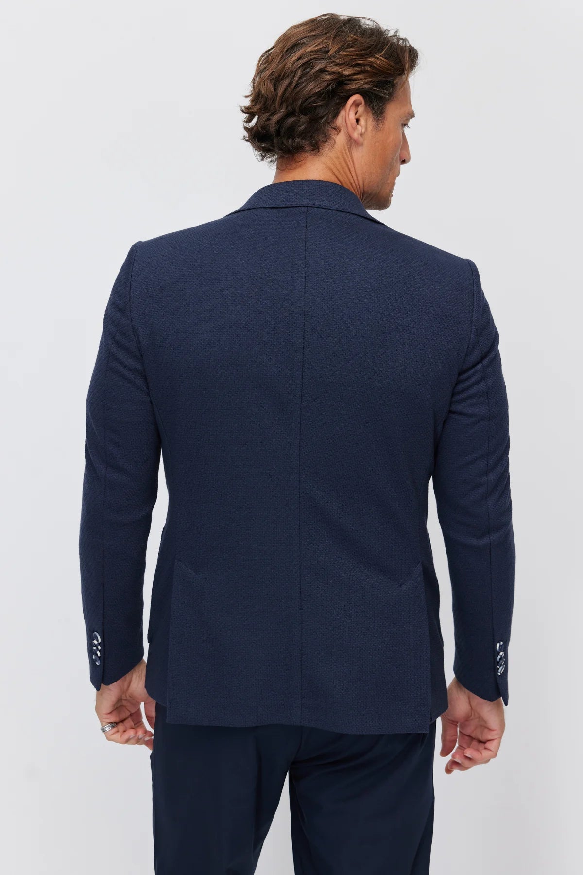 Men's Notch Lapel Slim Fit Jacket
