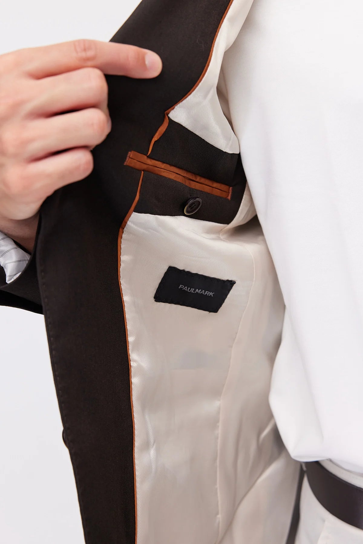 Men's Slim Fit Notch Lapel Jacket
