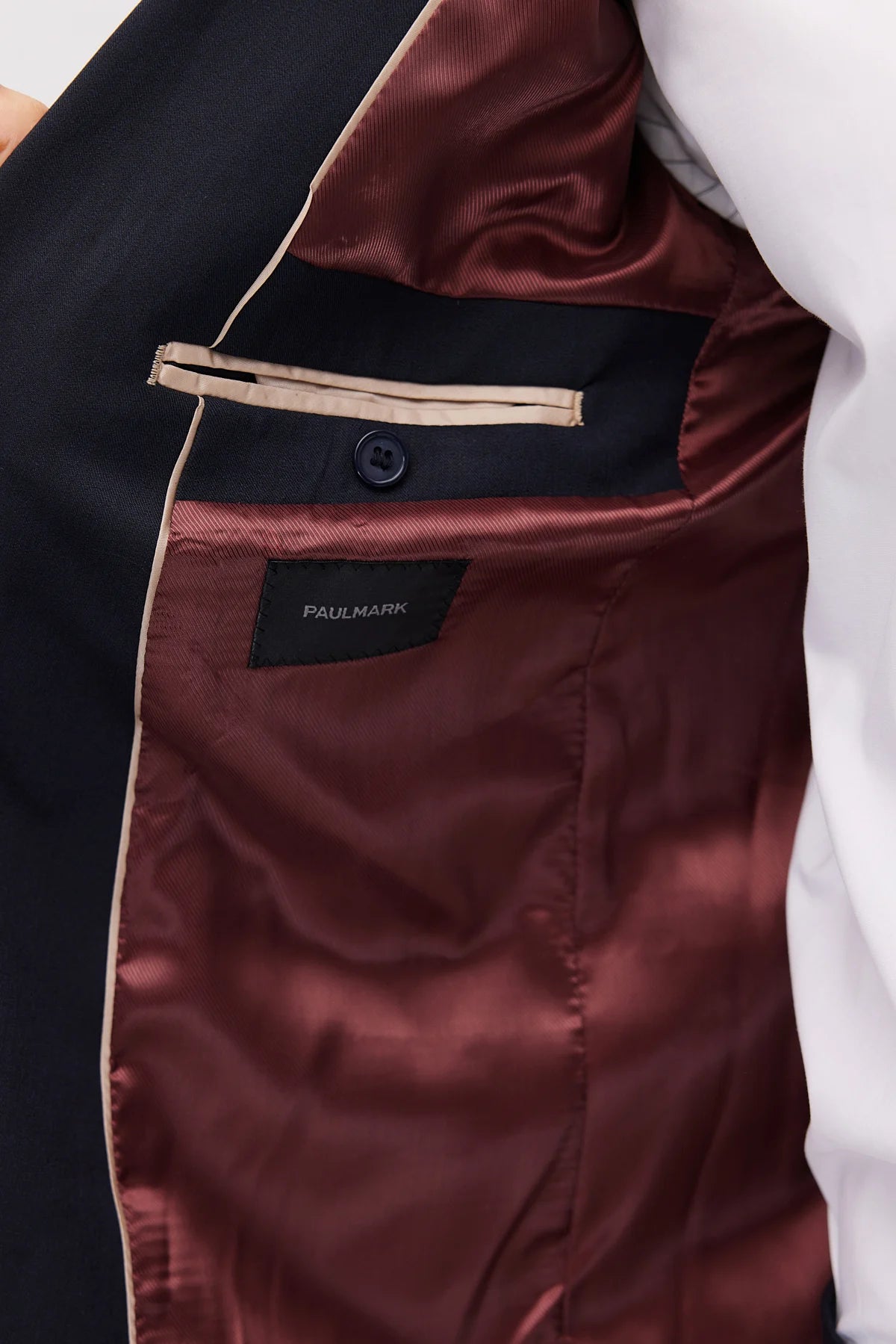 Men's Slim Fit Notch Lapel Jacket