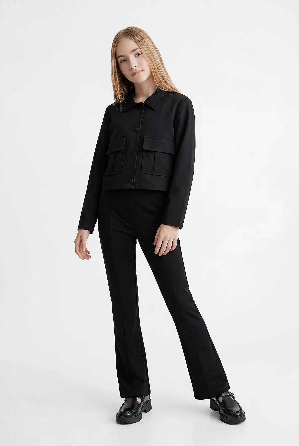 Girls' Jacket with Pockets
