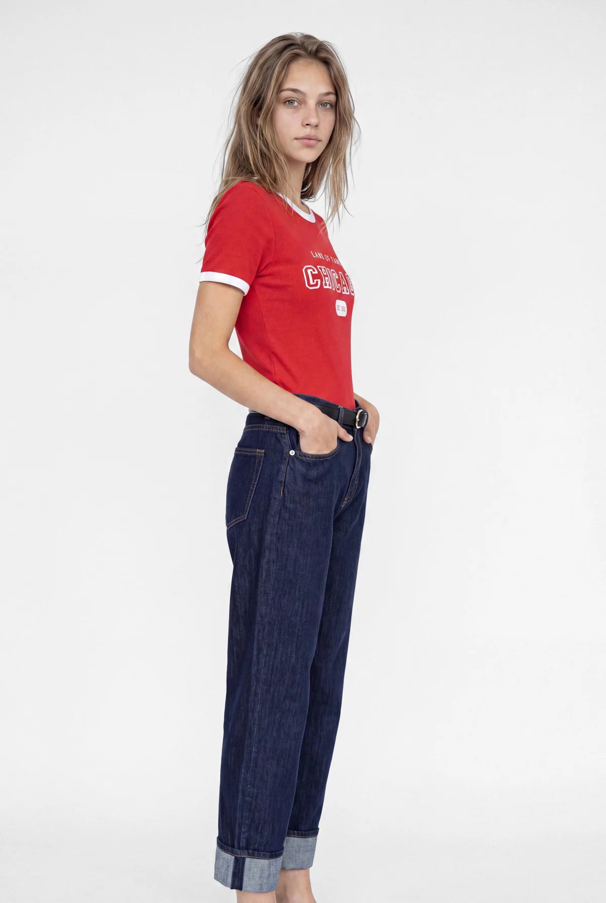 Women's Ribbed T-shirt