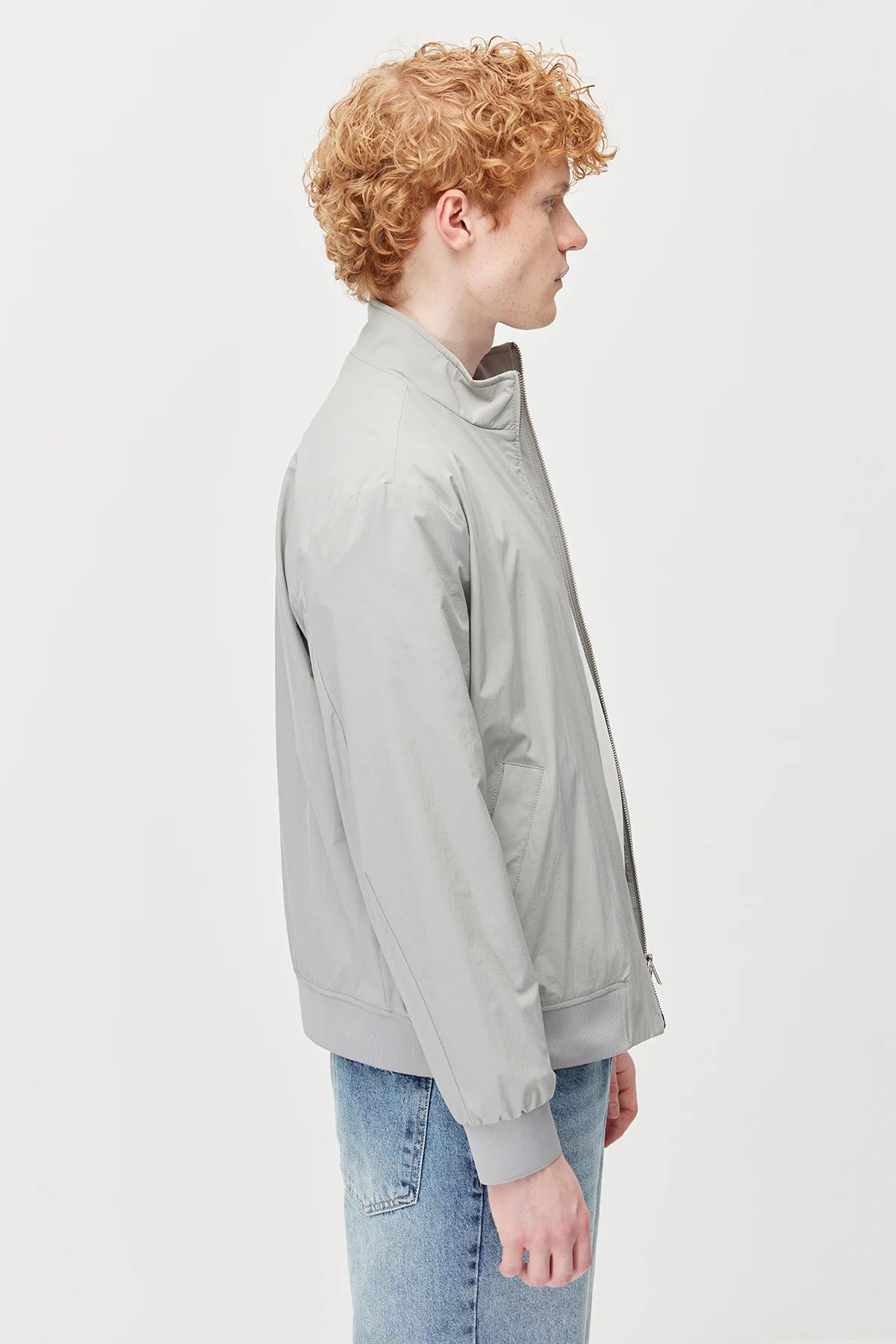 Men's Straight Cut Double Zip Jacket