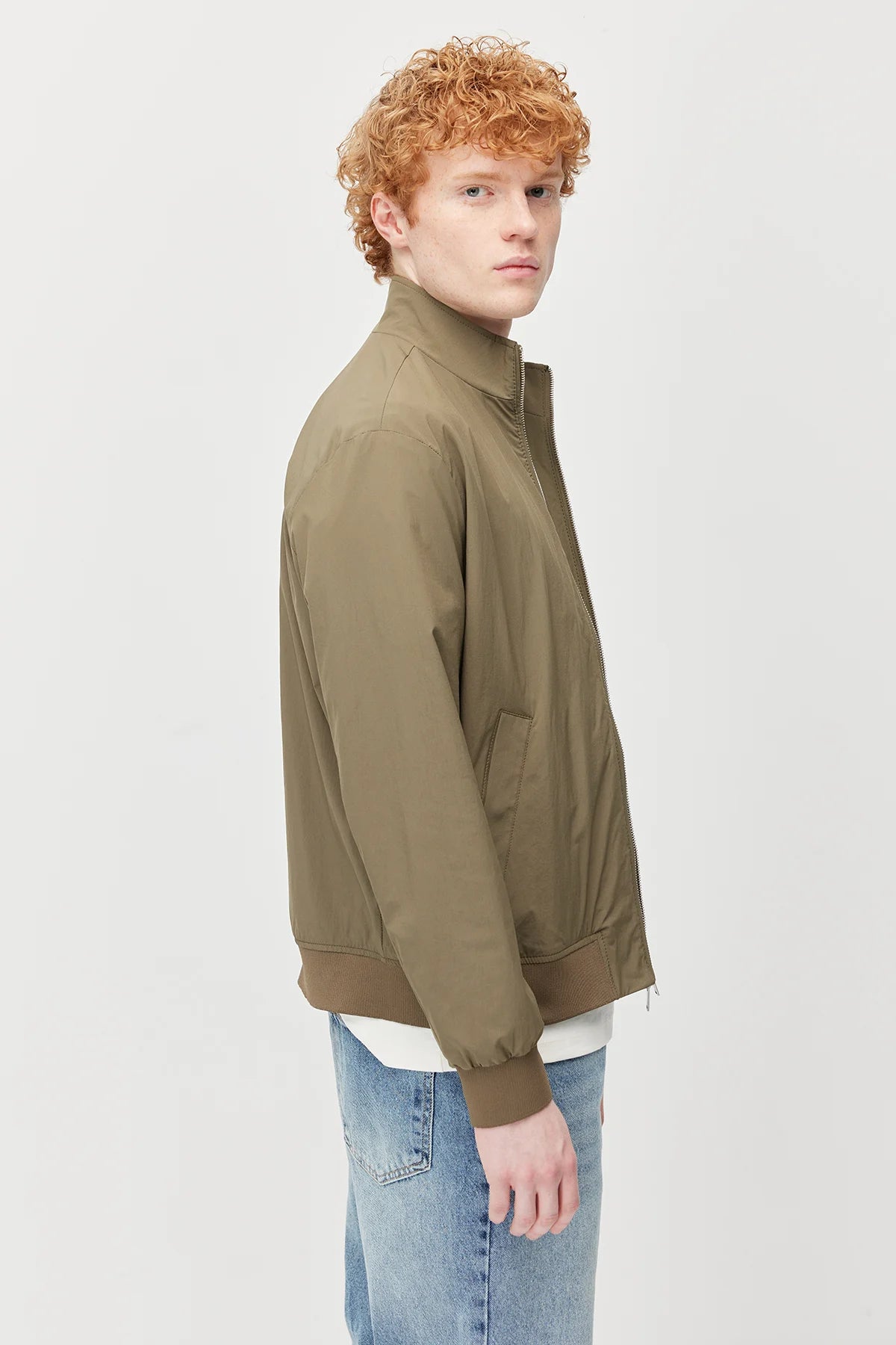 Men's Straight Cut Double Zip Jacket