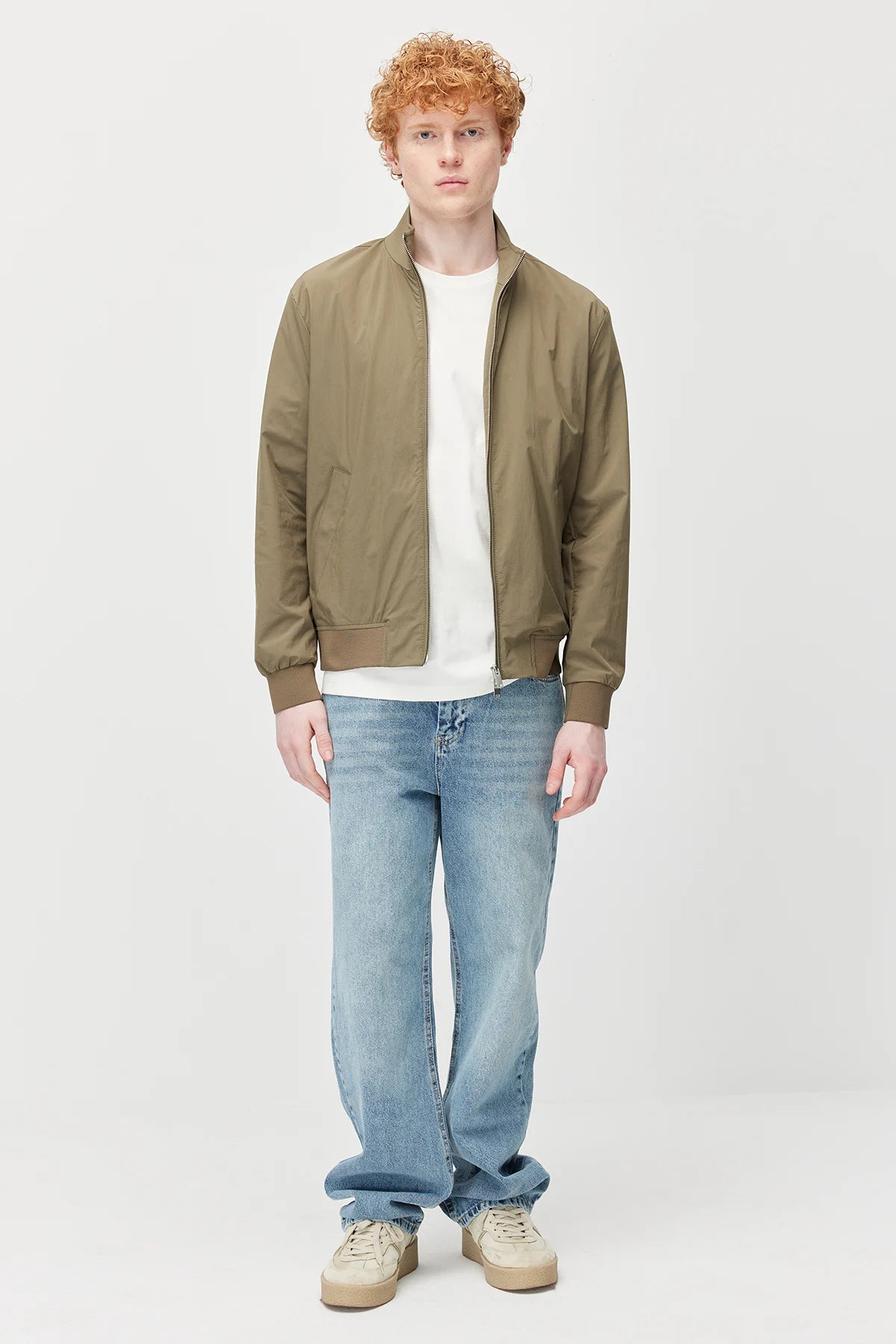 Men's Straight Cut Double Zip Jacket
