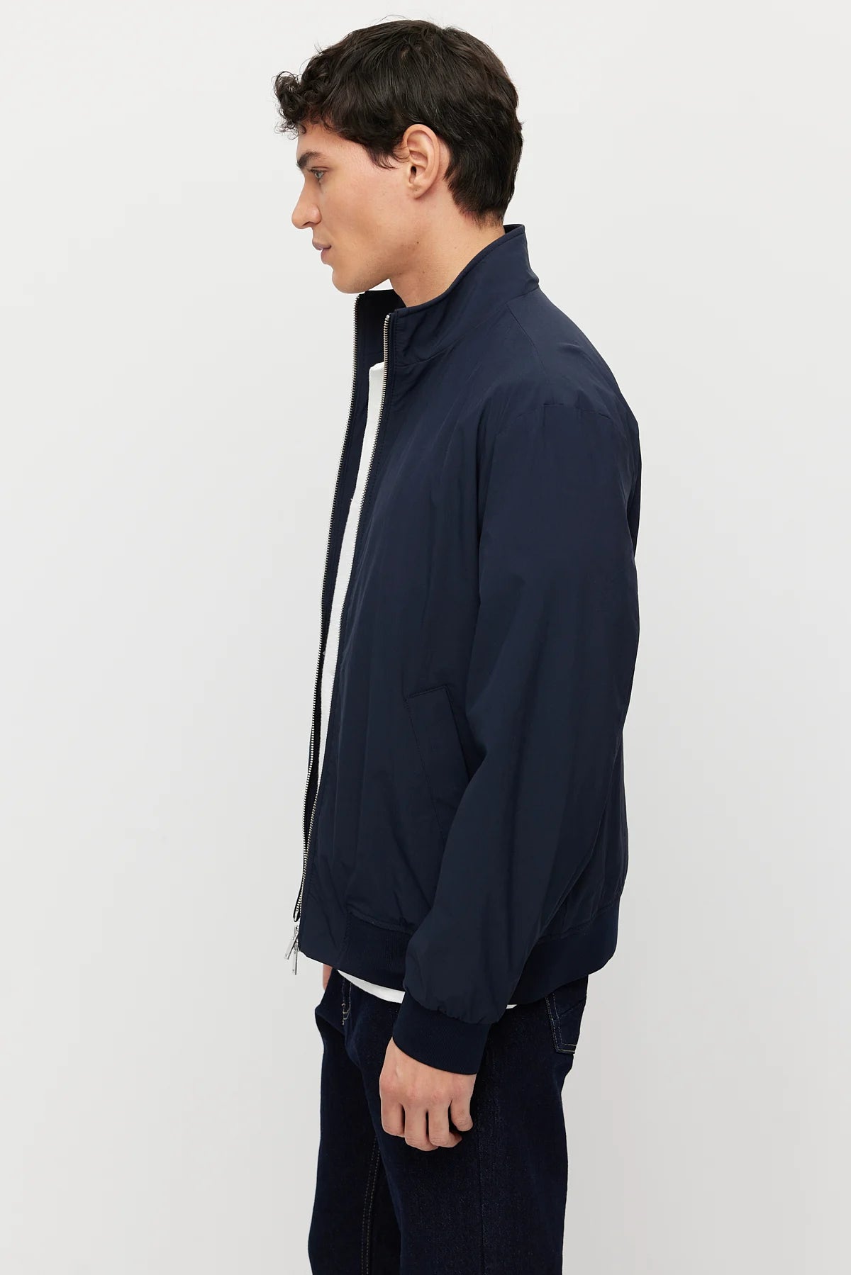 Men's Straight Cut Double Zip Jacket