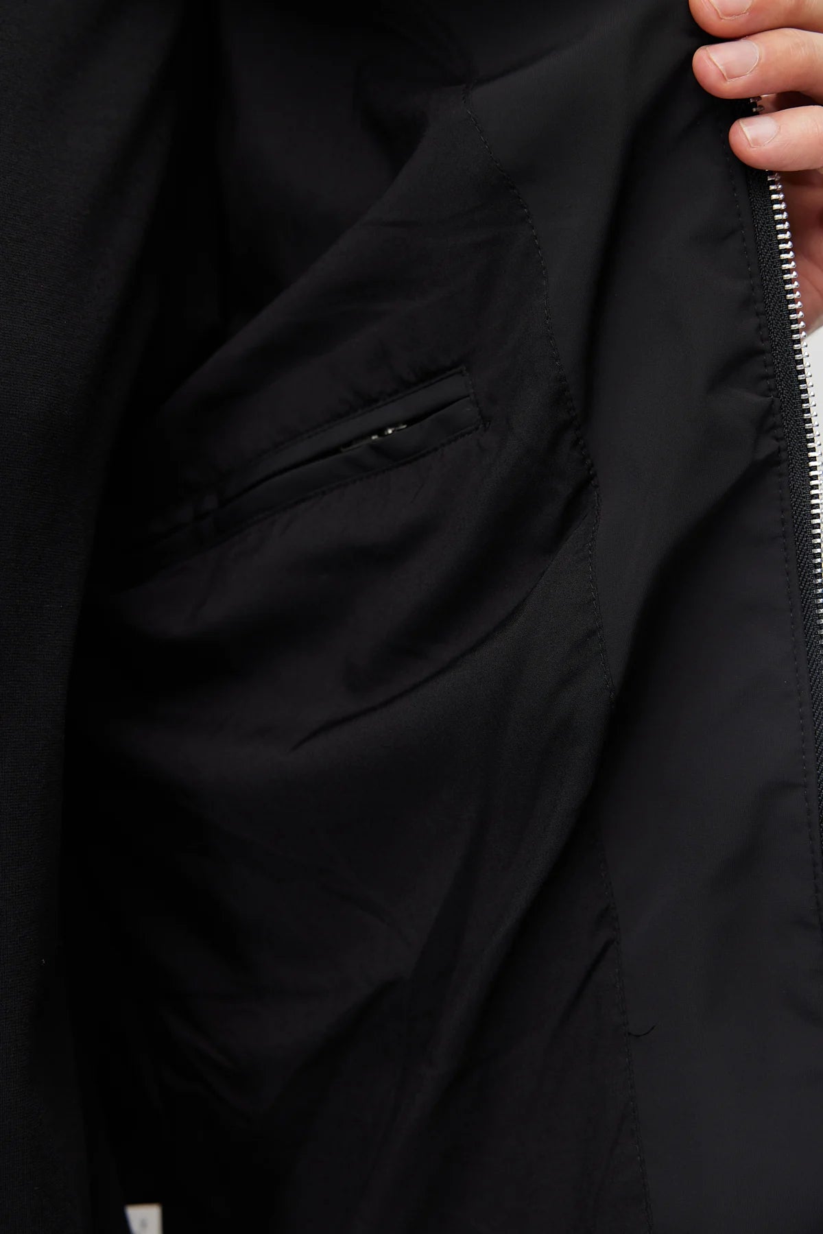 Men's Stand-Up Collar Zip-Up Mont