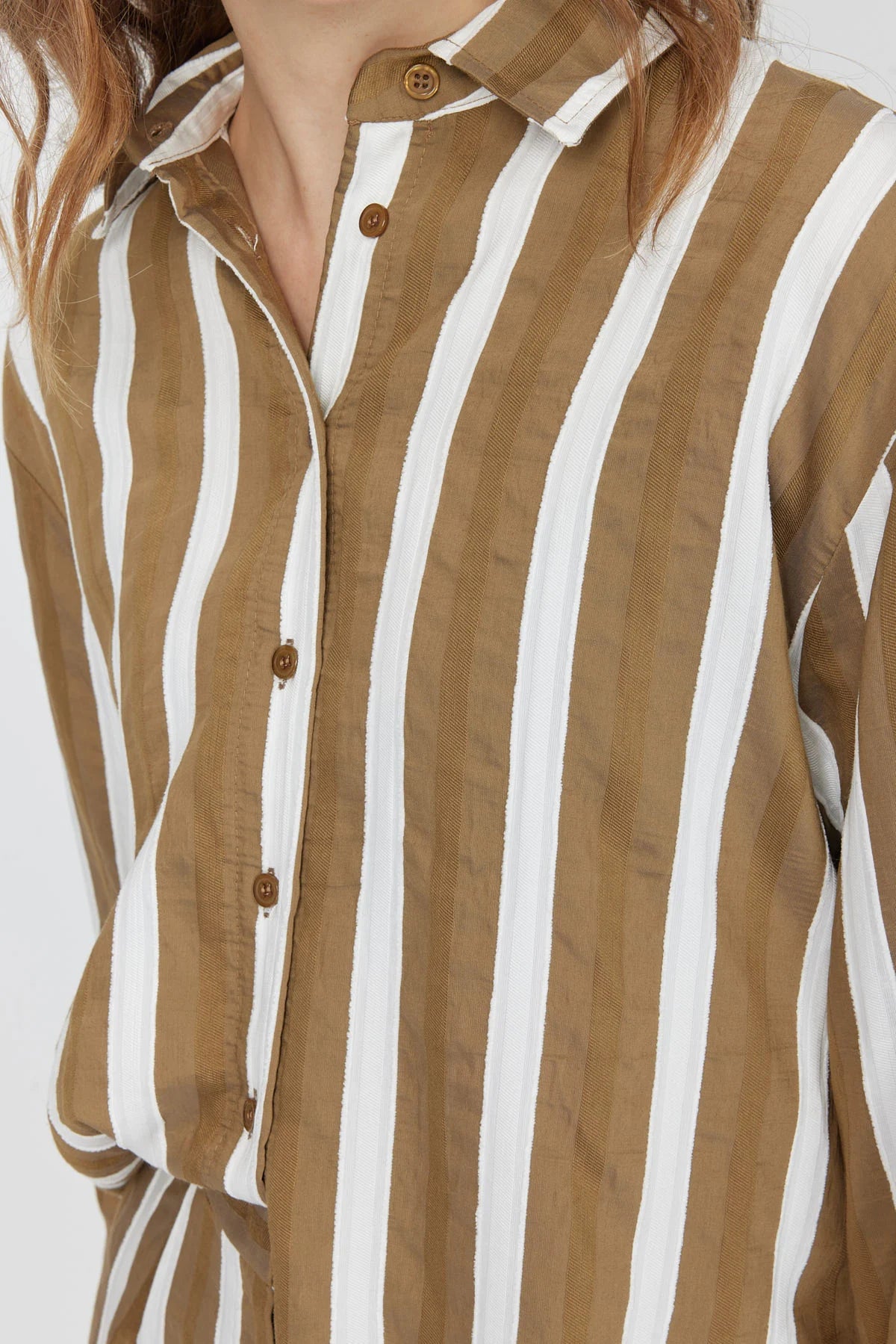 Women's Thick Striped Shirt