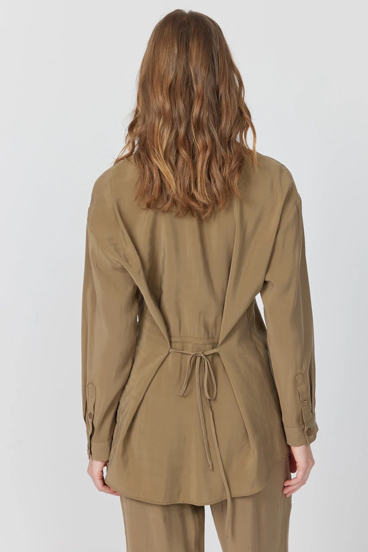 Women's Shirt with Tie Detail