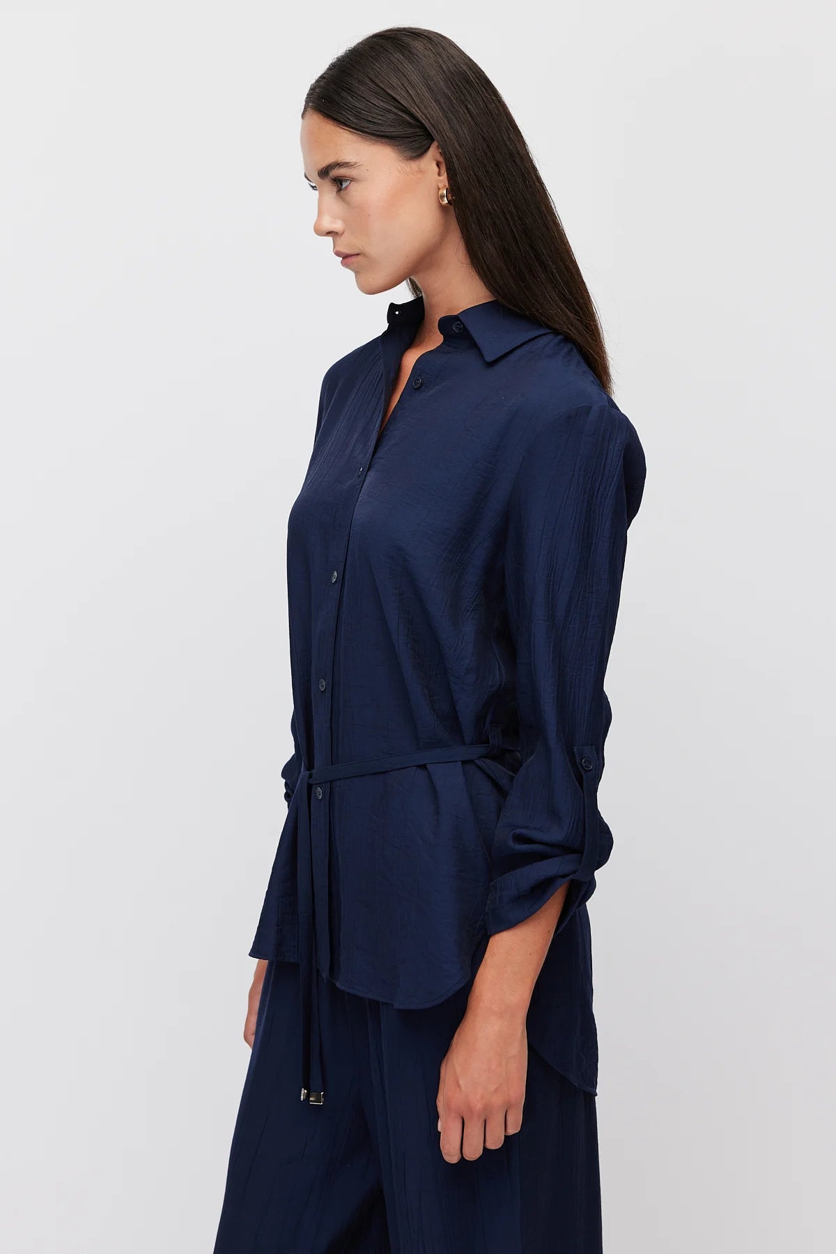 Women's Relaxed Fit Textured Shirt