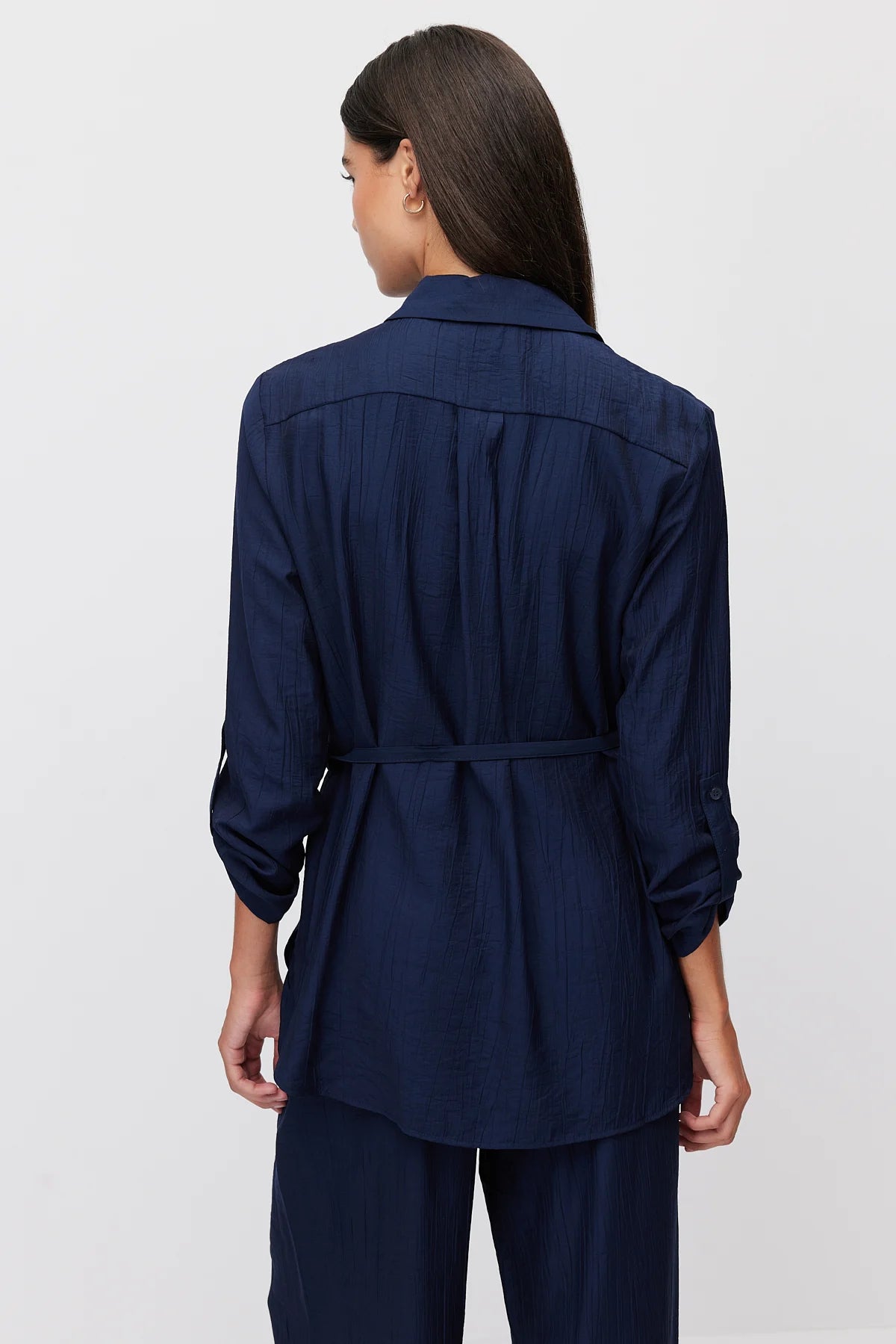 Women's Relaxed Fit Textured Shirt